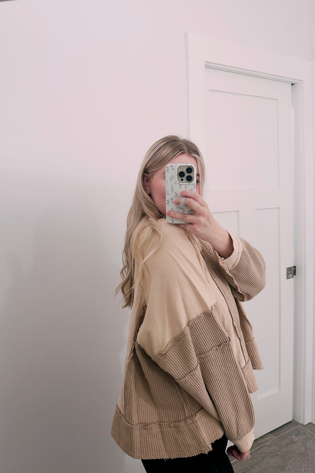 Beige Thermal Top