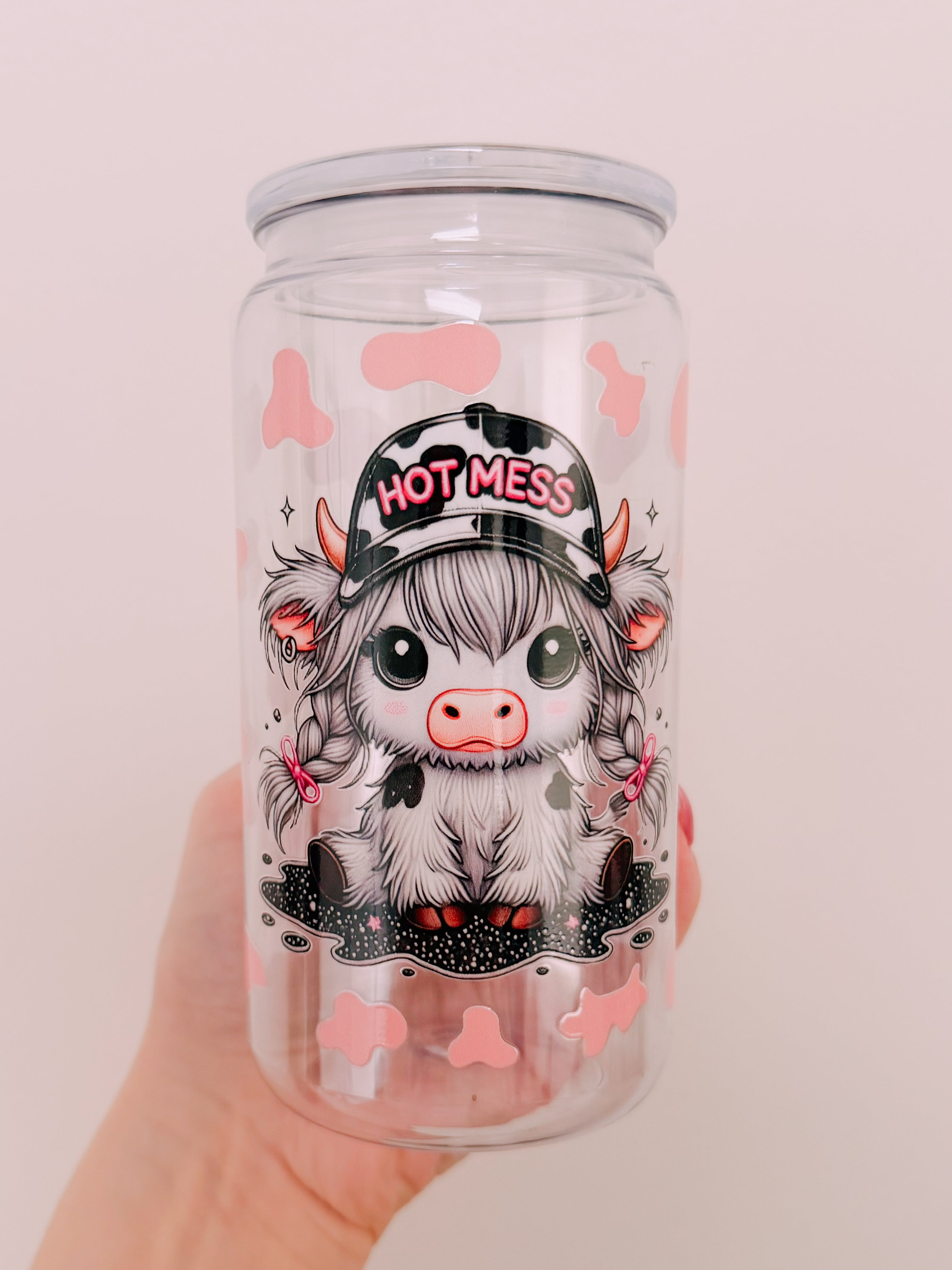 Hot Mess Cow Wrap