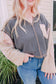 Charcoal Thermal Knit Top