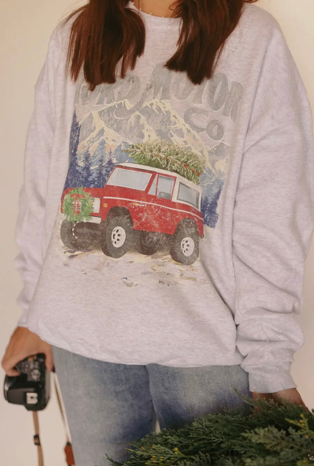 Winter Bronco Crewneck