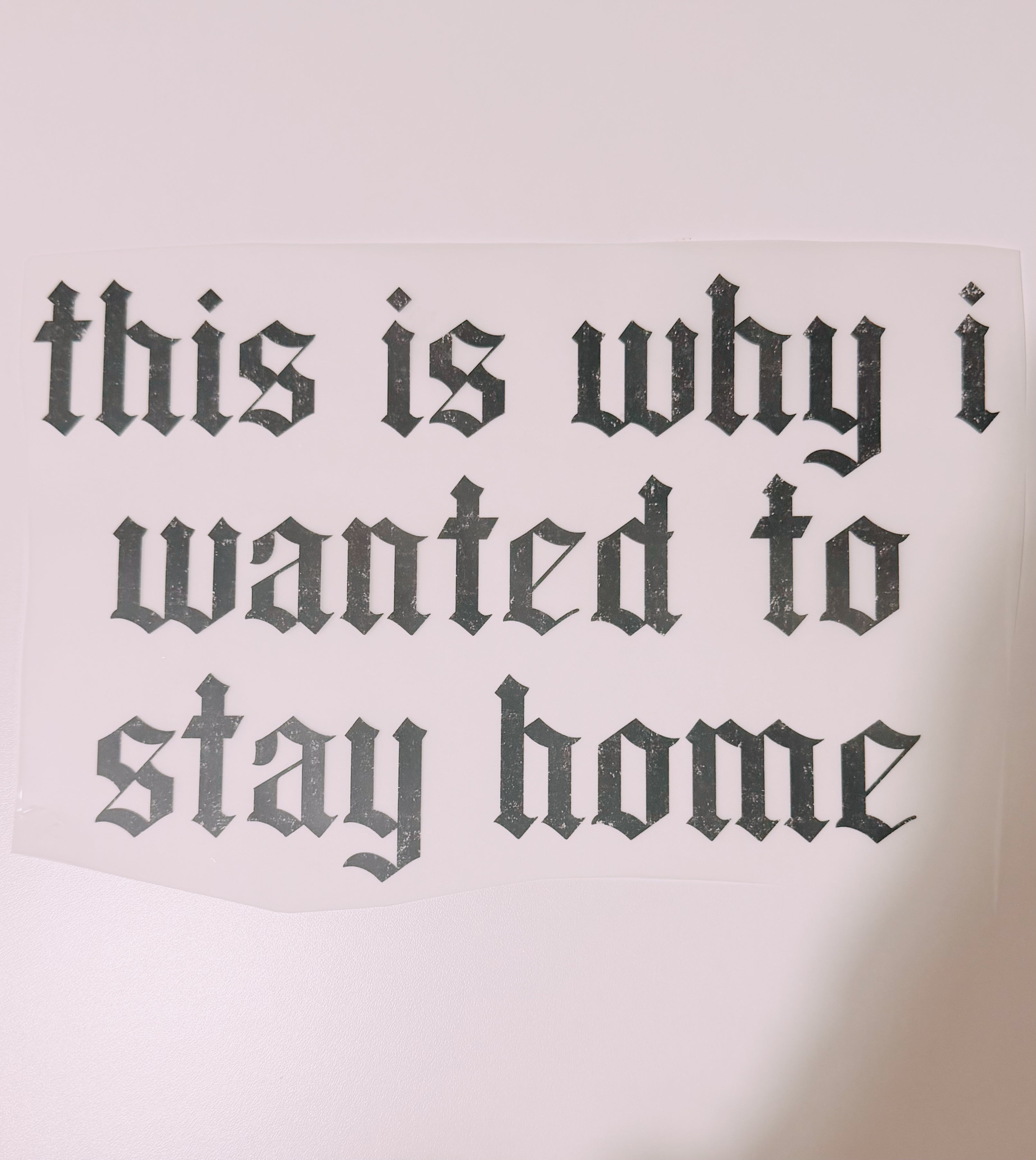 Stay home Transfer