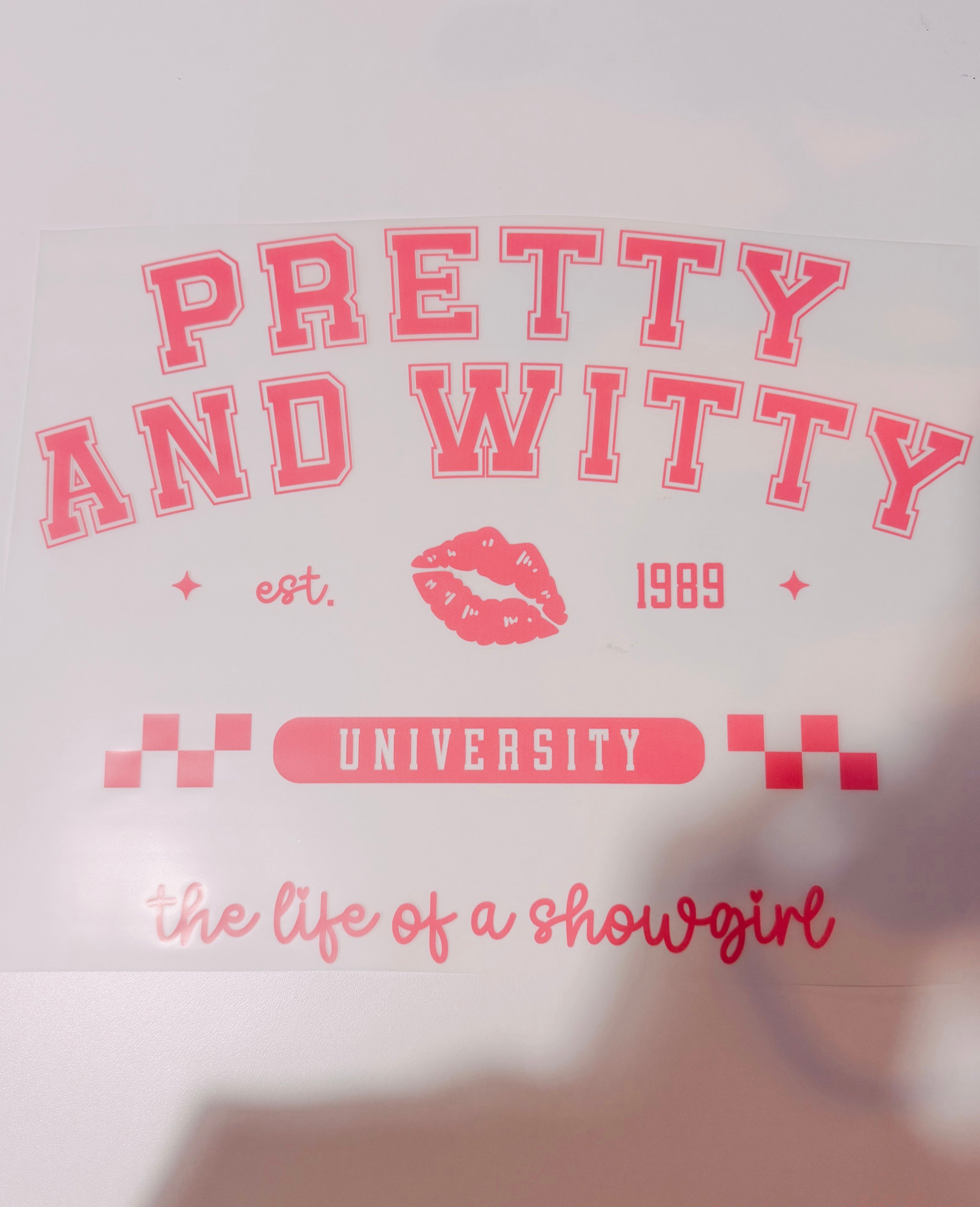 Pretty and witty transfer