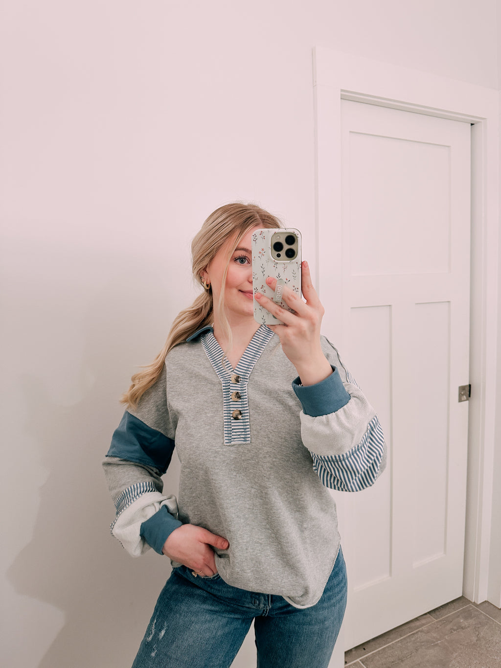 It Girl Pullover Grey