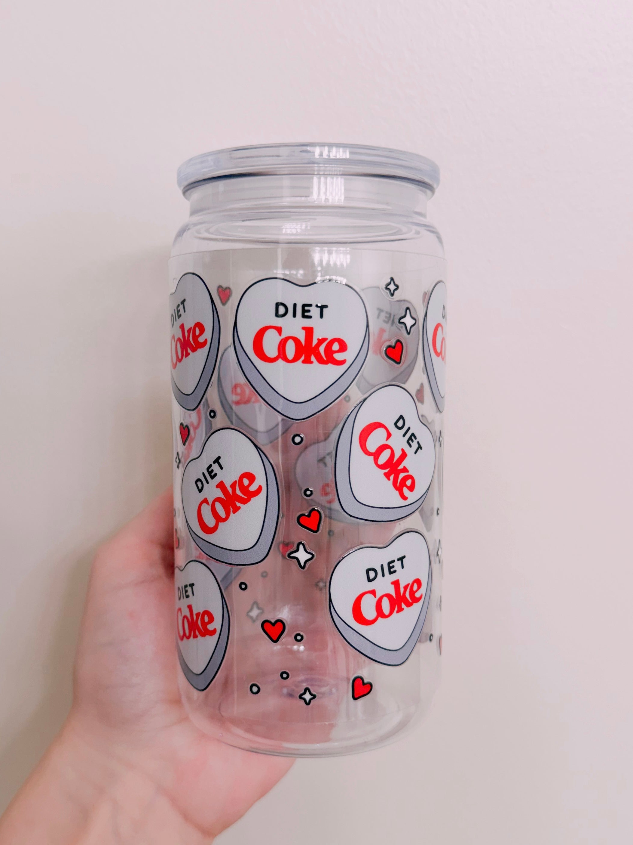 Diet Coke Hearts Wrap