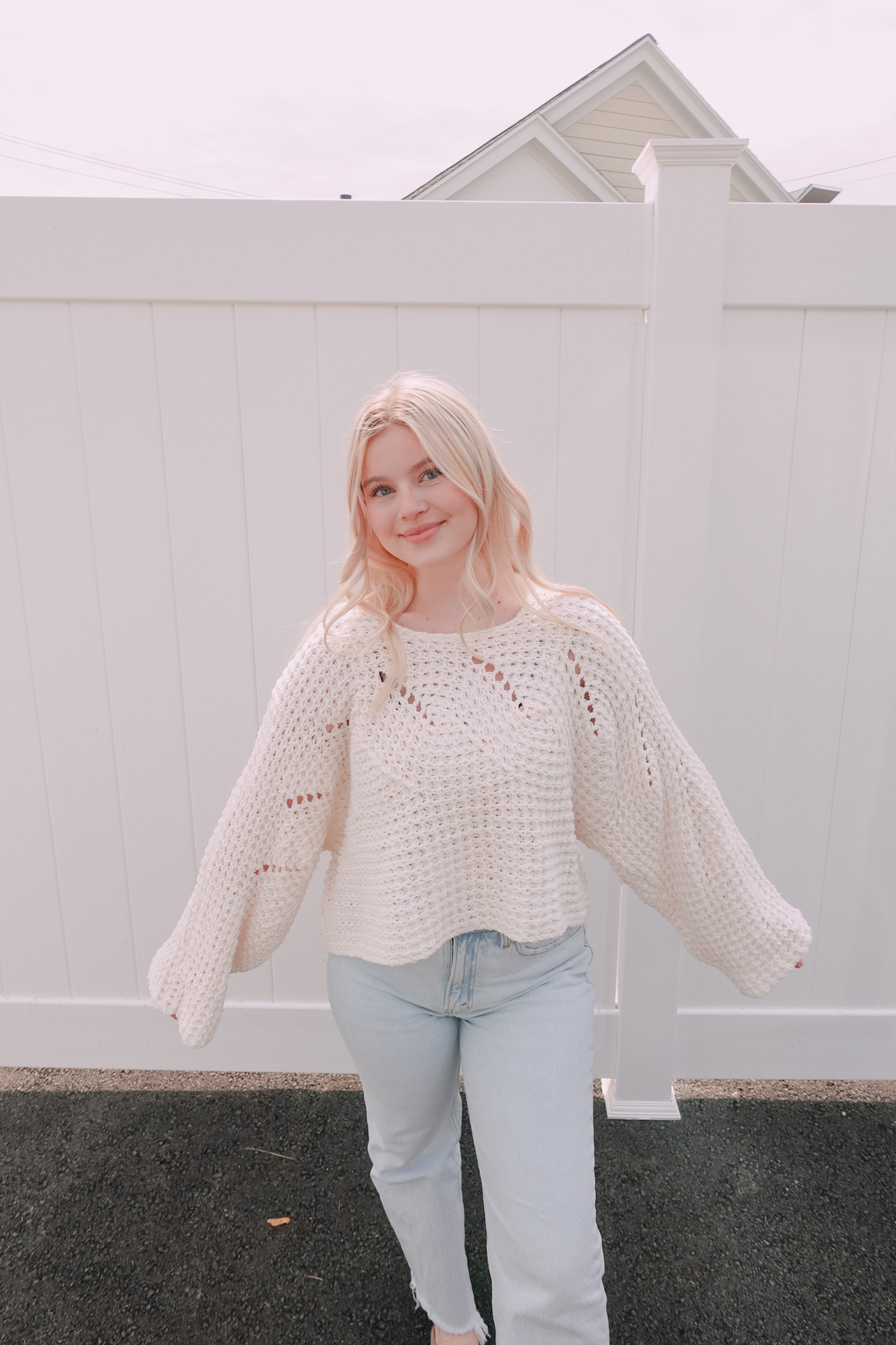 Cozy Up Cream Sweater