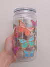 Butterfly glitter wrap