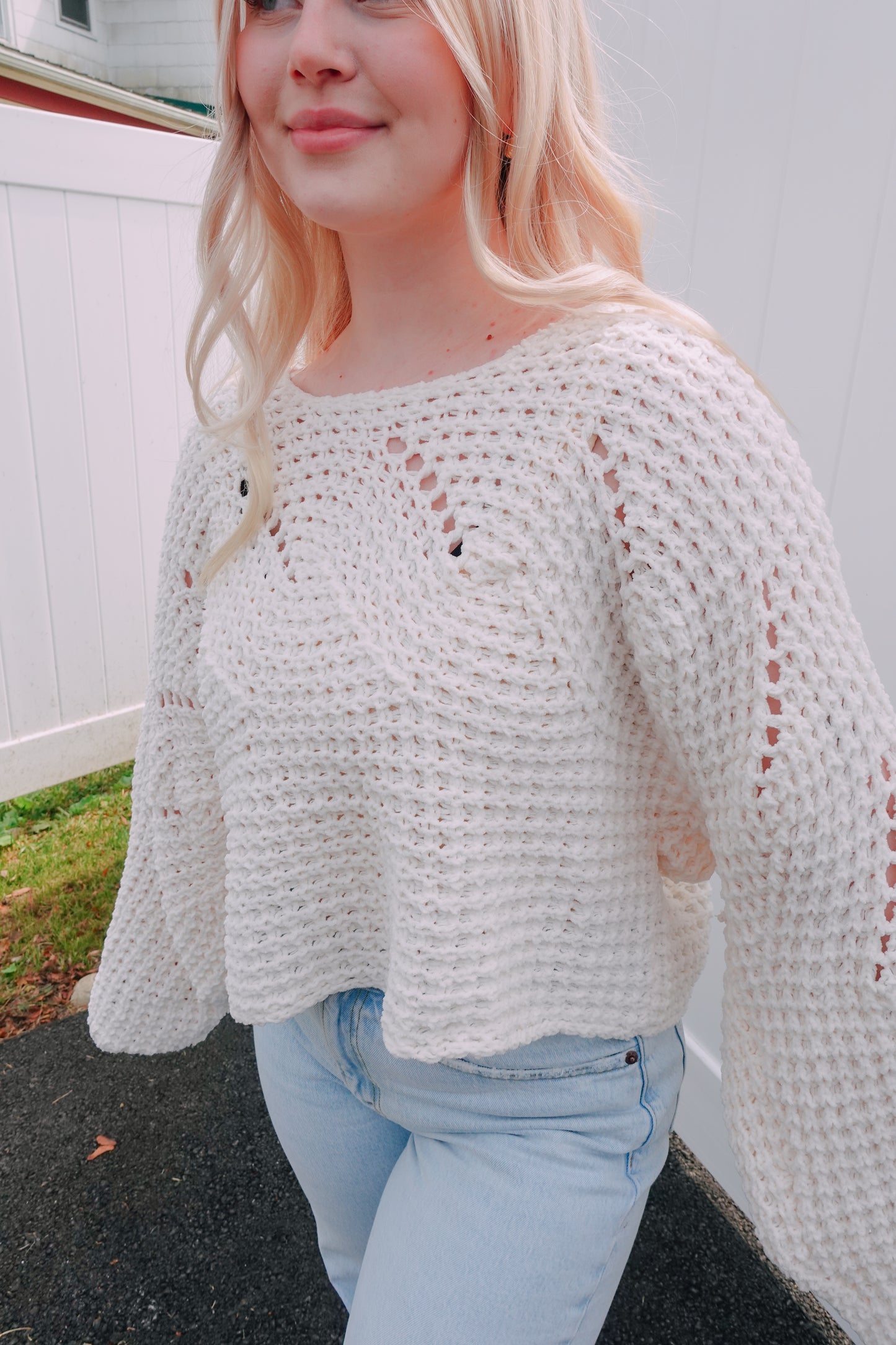 Cozy Up Cream Sweater