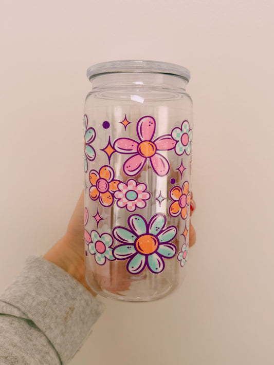 Retro Flower Wrap