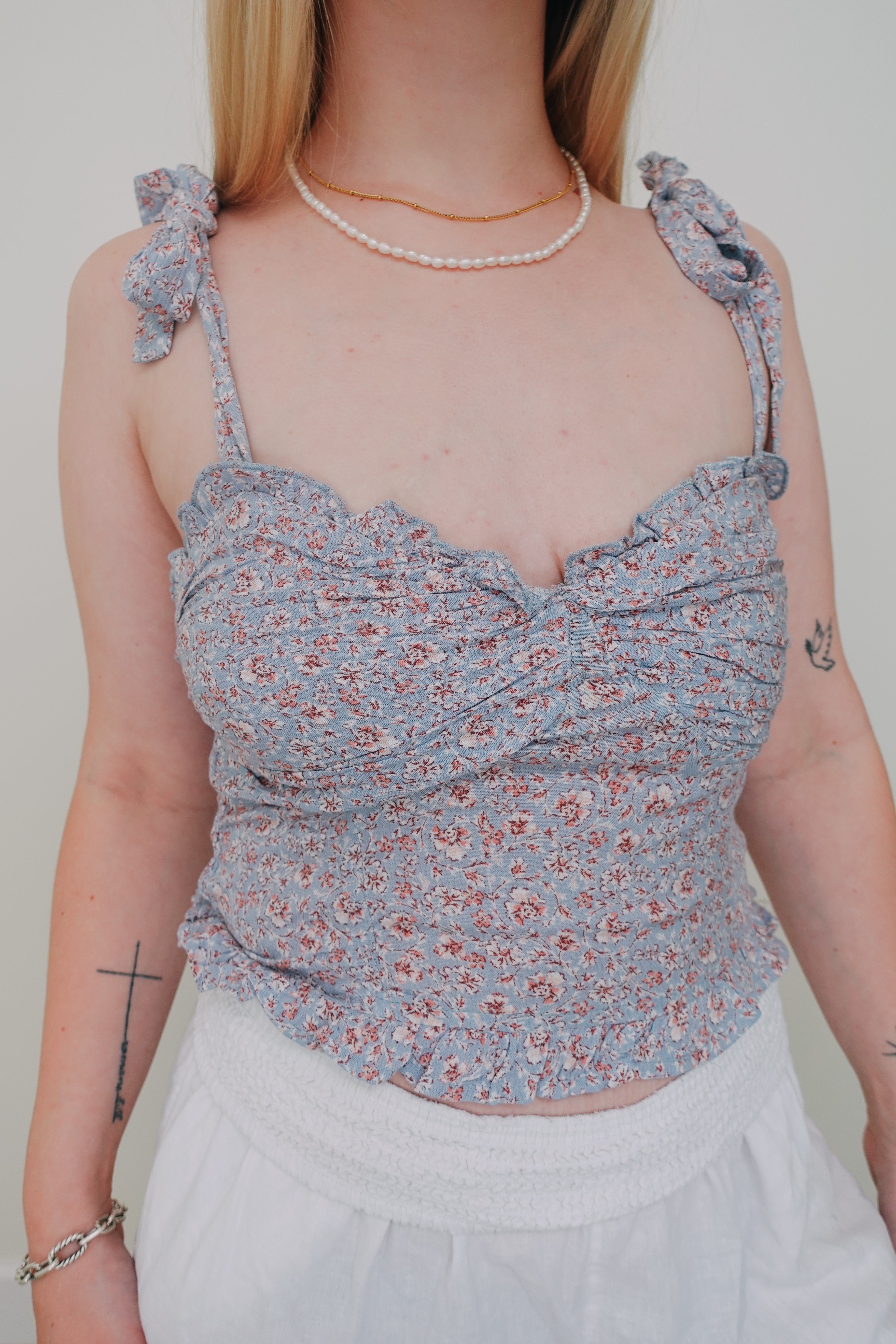 Floral Sweetheart Tank