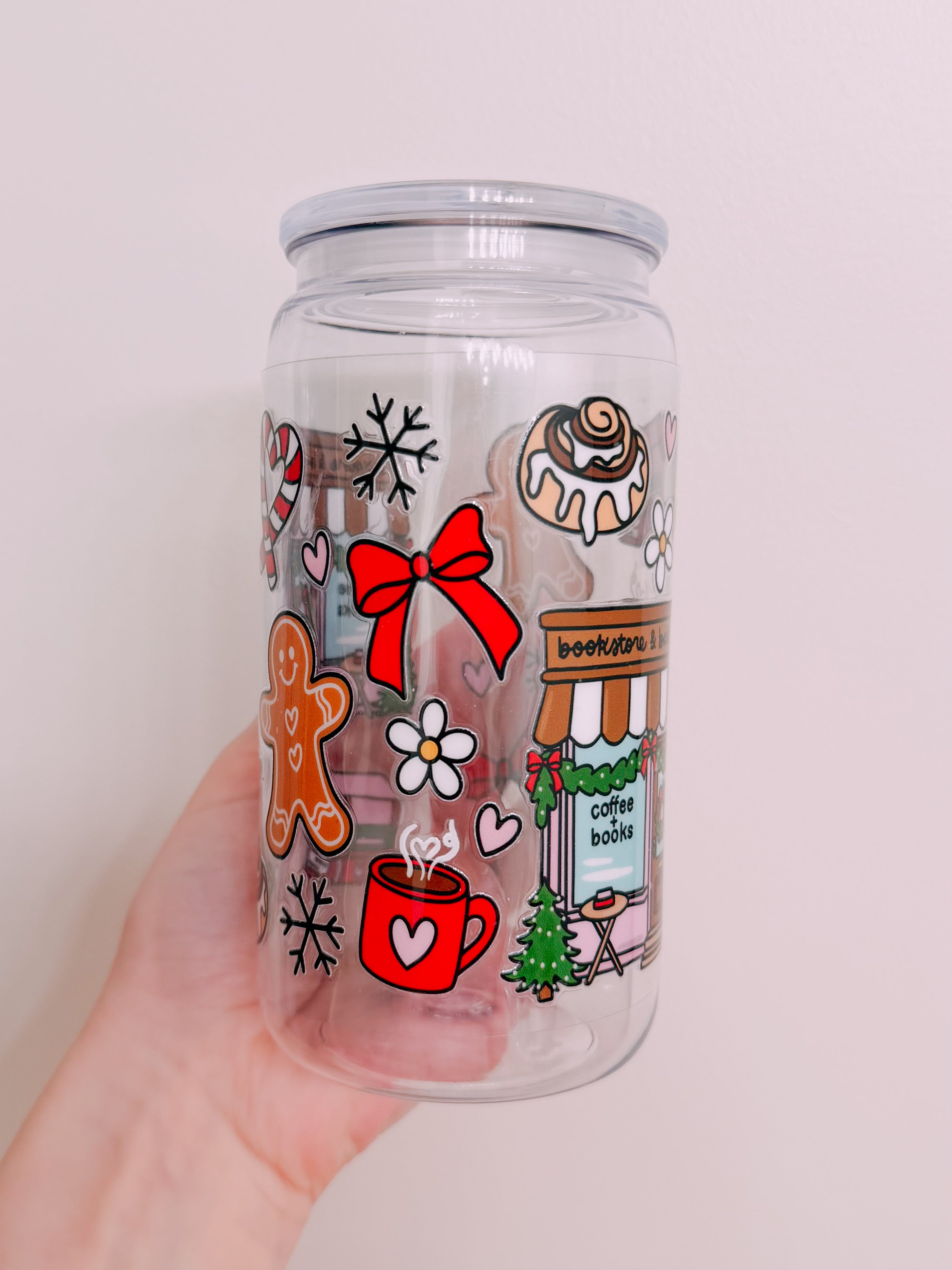 Cozy books and coffee Wrap