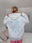 Beachside Bloom Embroidered Hoodie