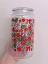 Bow and strawberry wrap