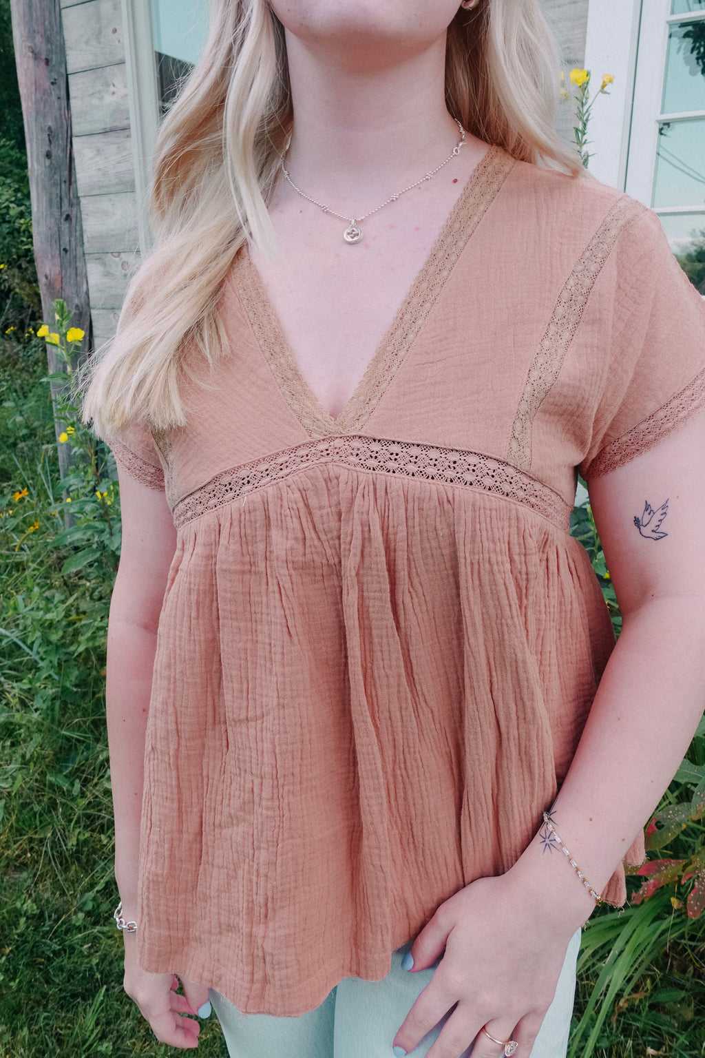 Sunset Lace Top