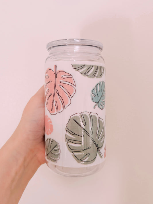 Pastel Leaf Wrap