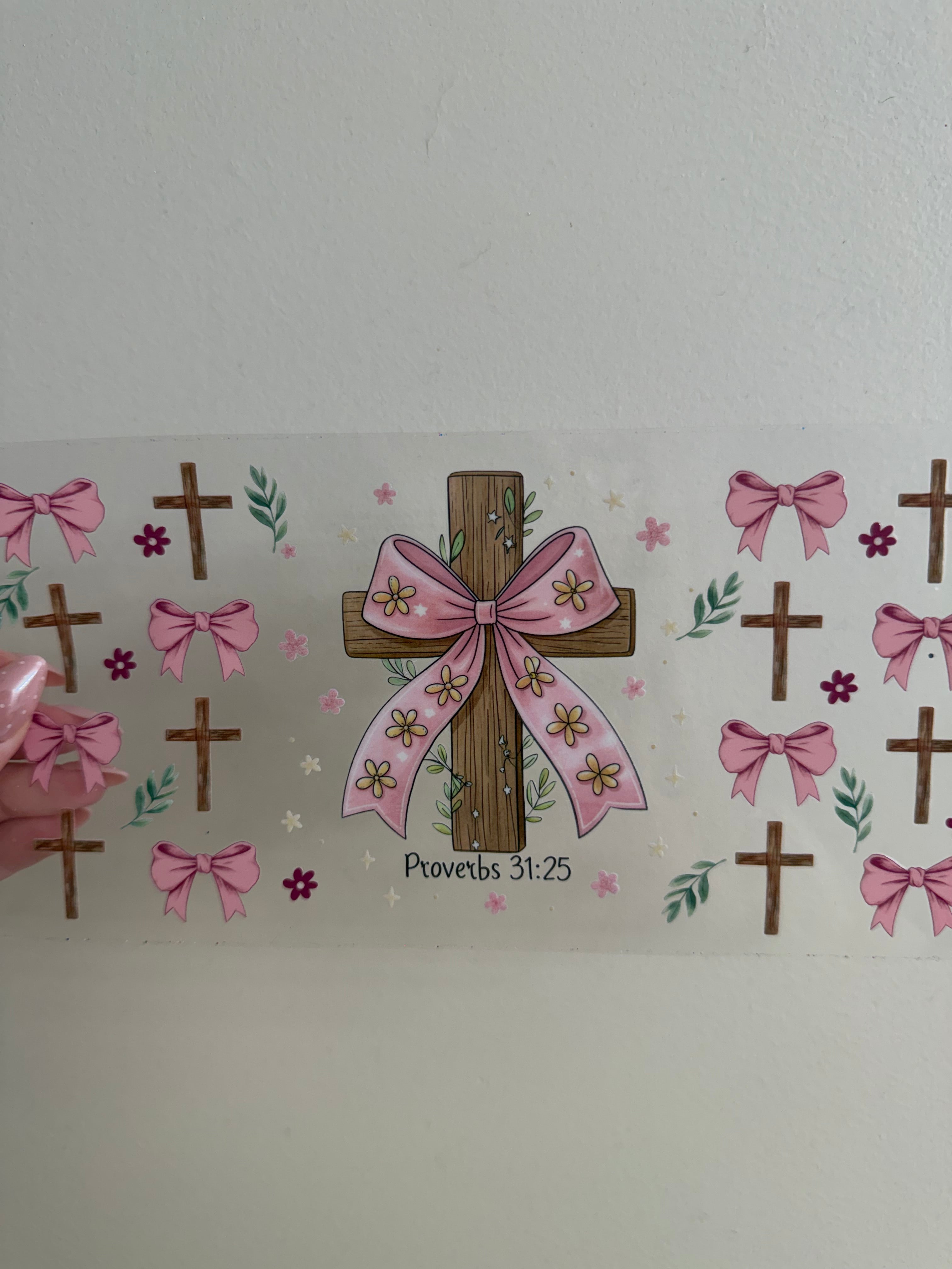 Pink cross