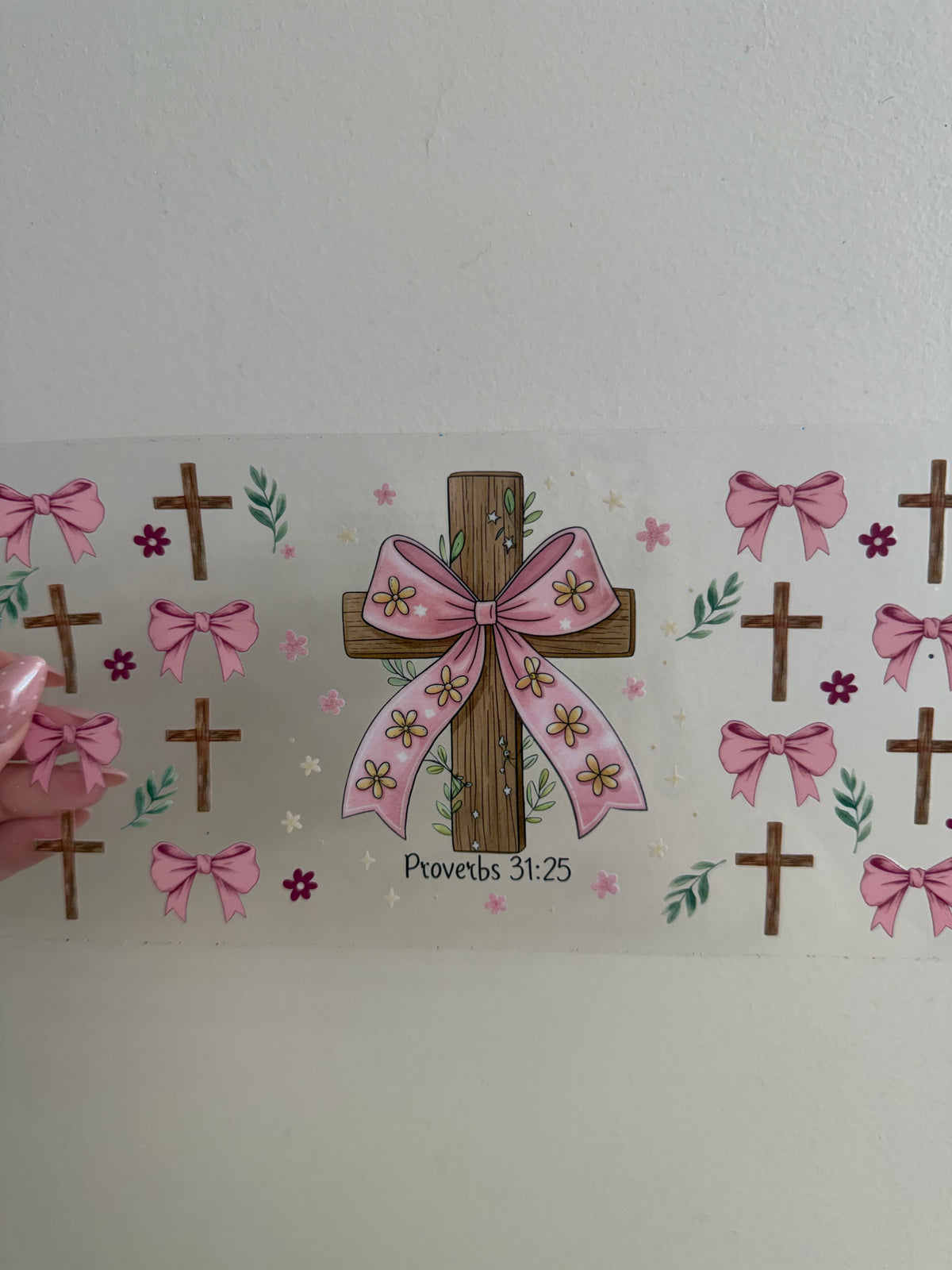 Pink cross