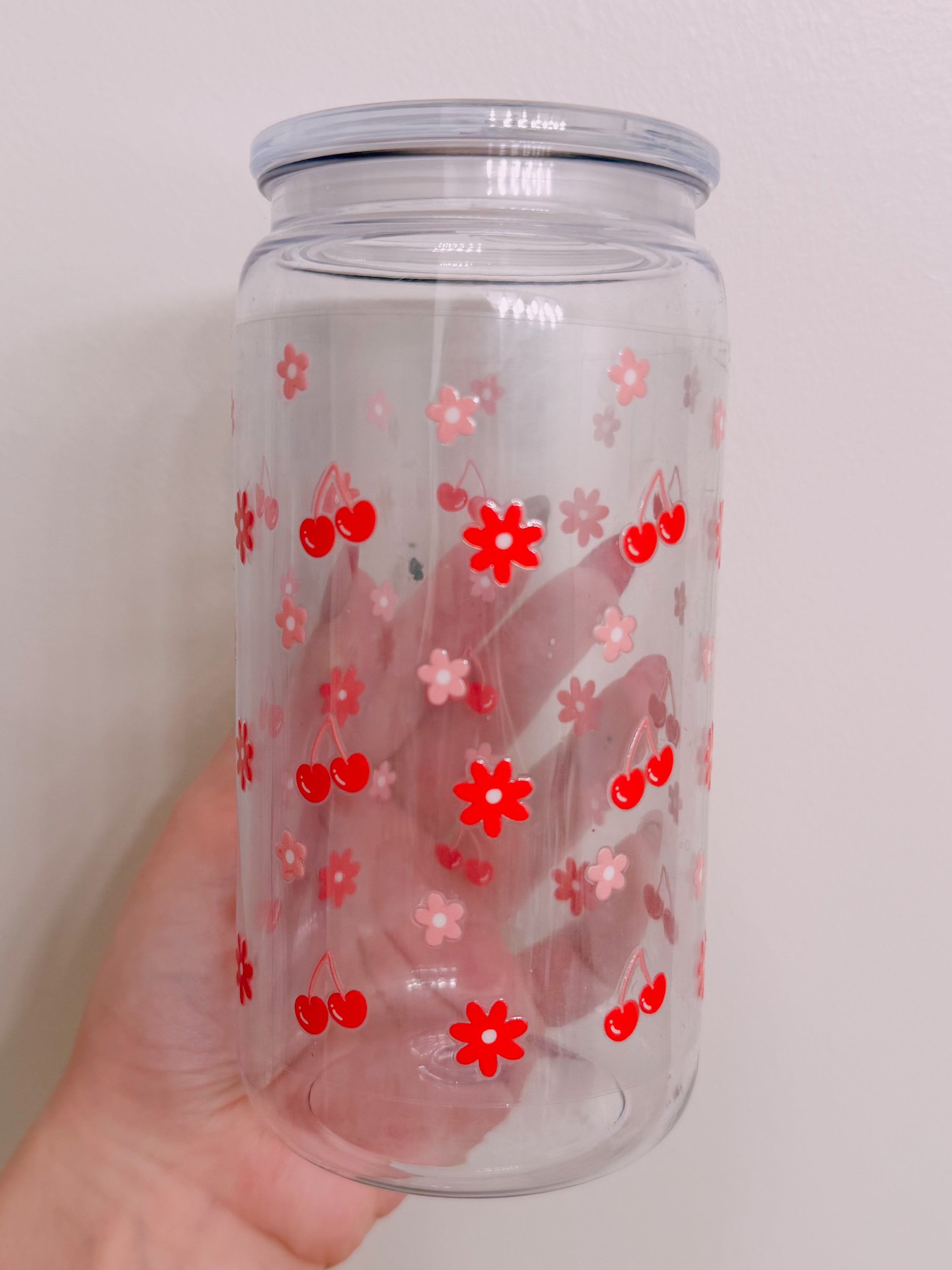 Flower and cherry Wrap