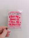 Buy me books Wrap