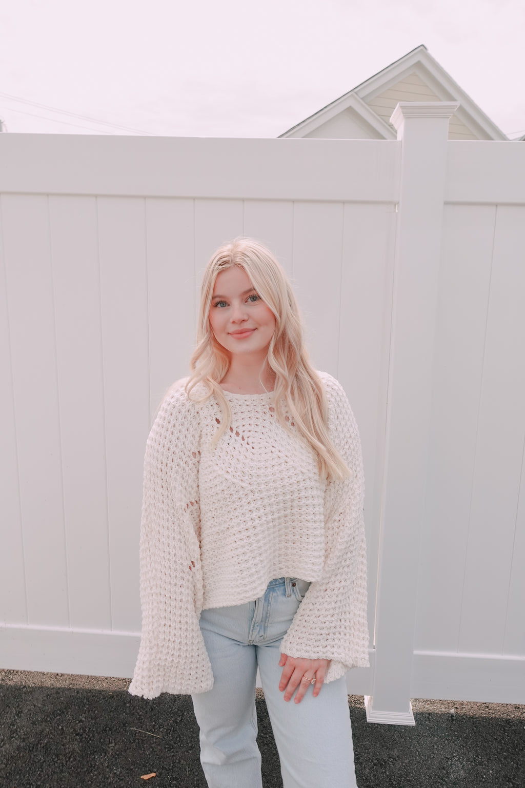 Cozy Up Cream Sweater