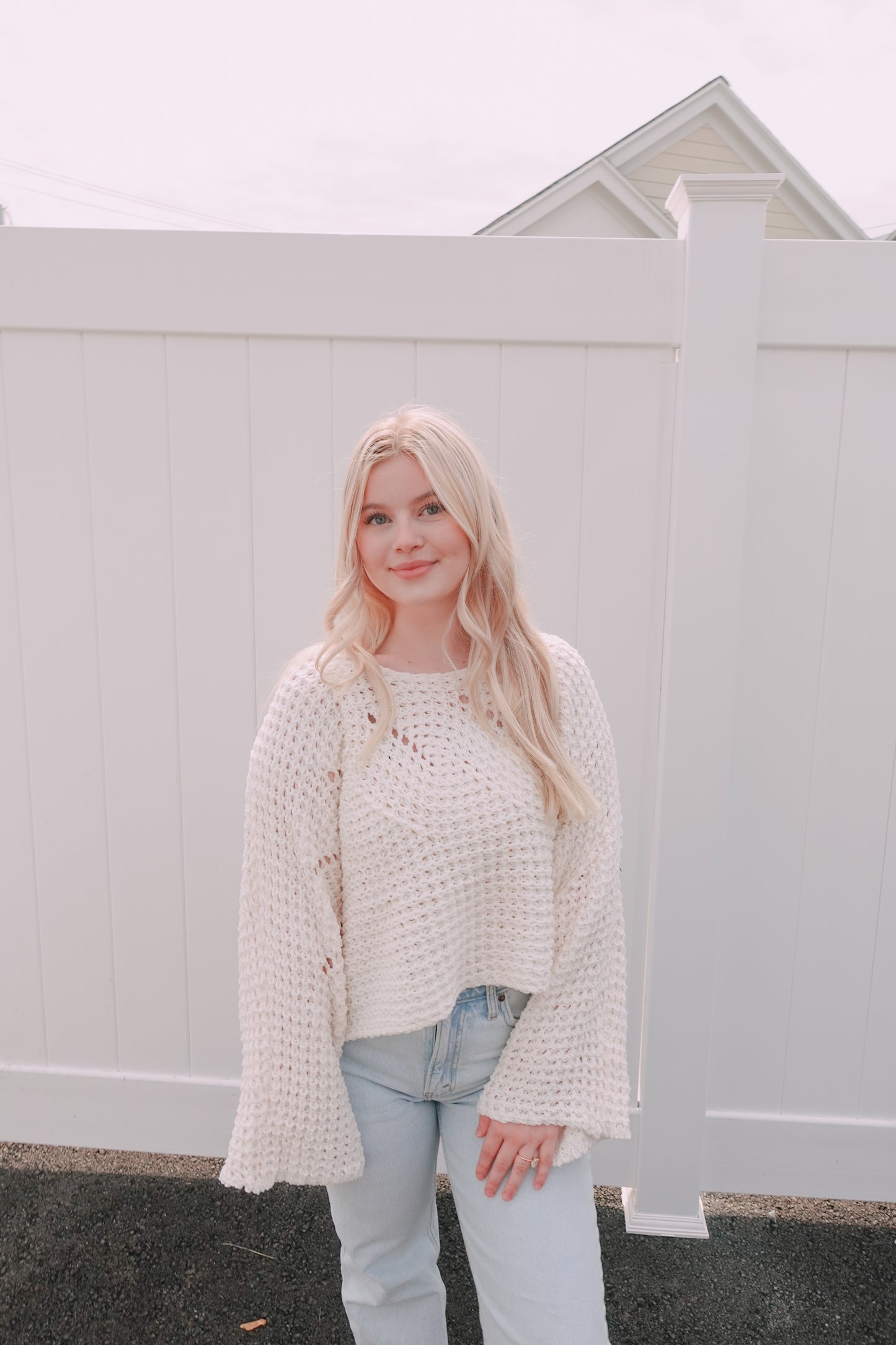 Cozy Up Cream Sweater