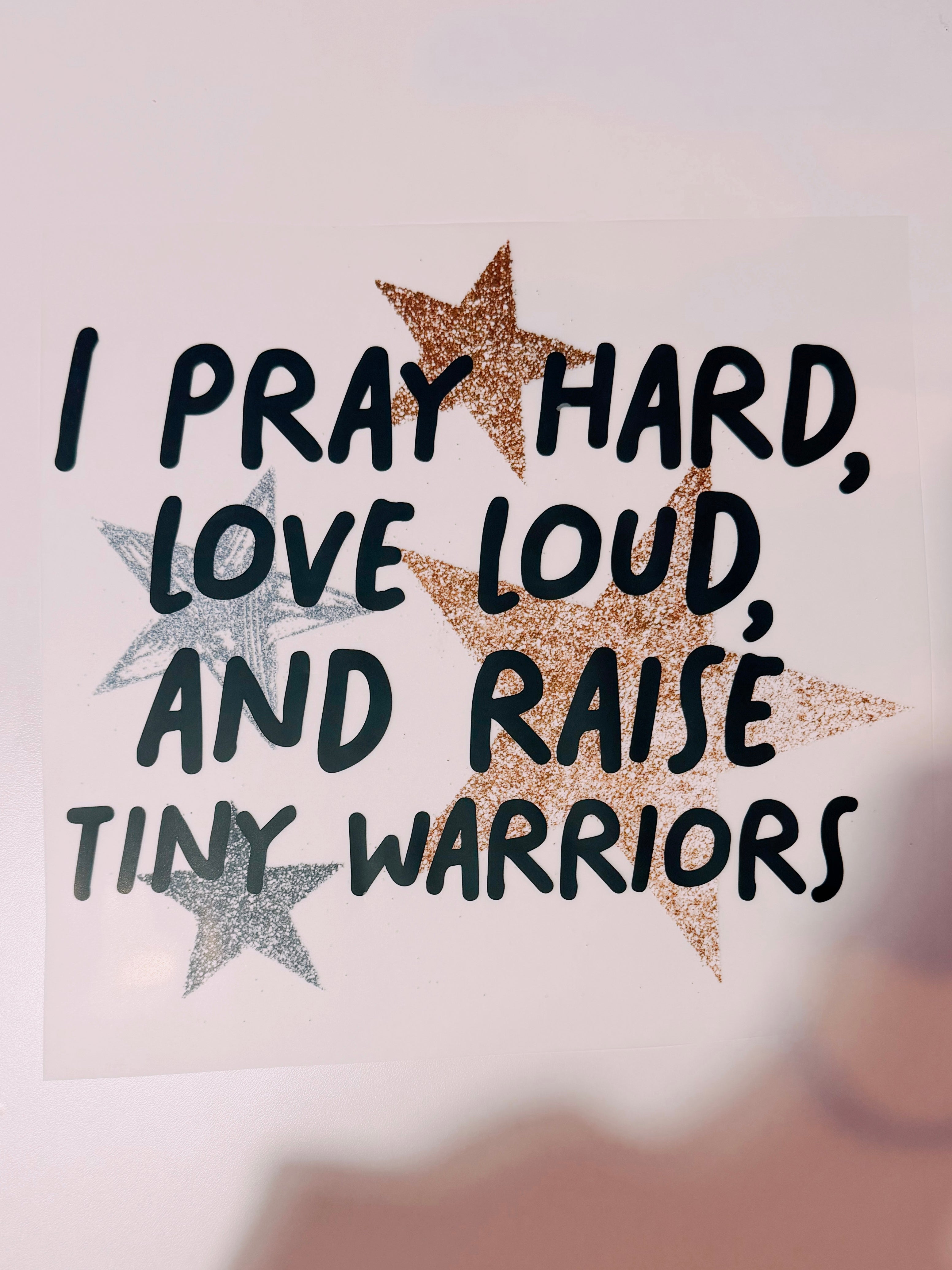 Pray hard transfer