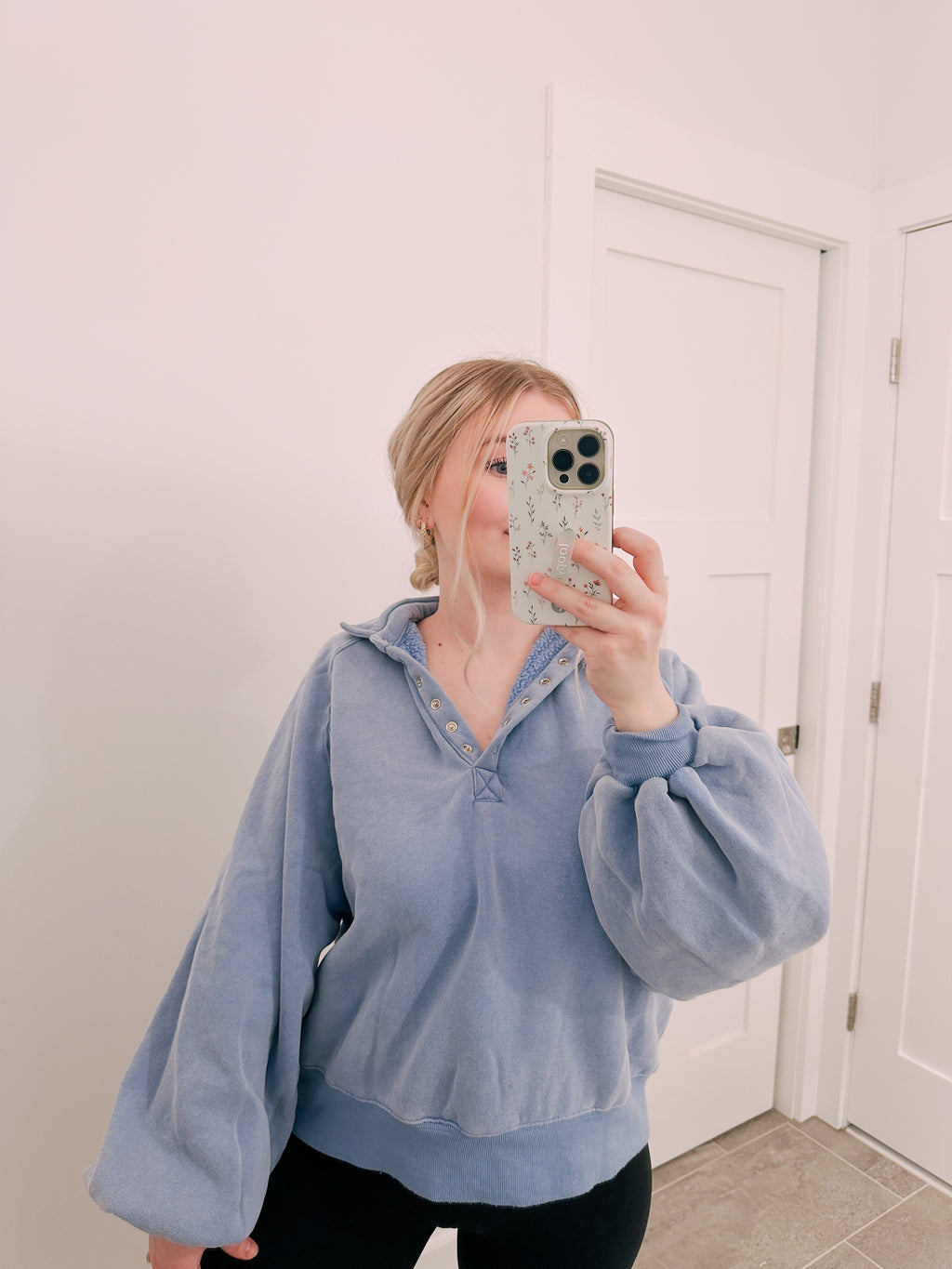 Piper Pullover Periwinkle