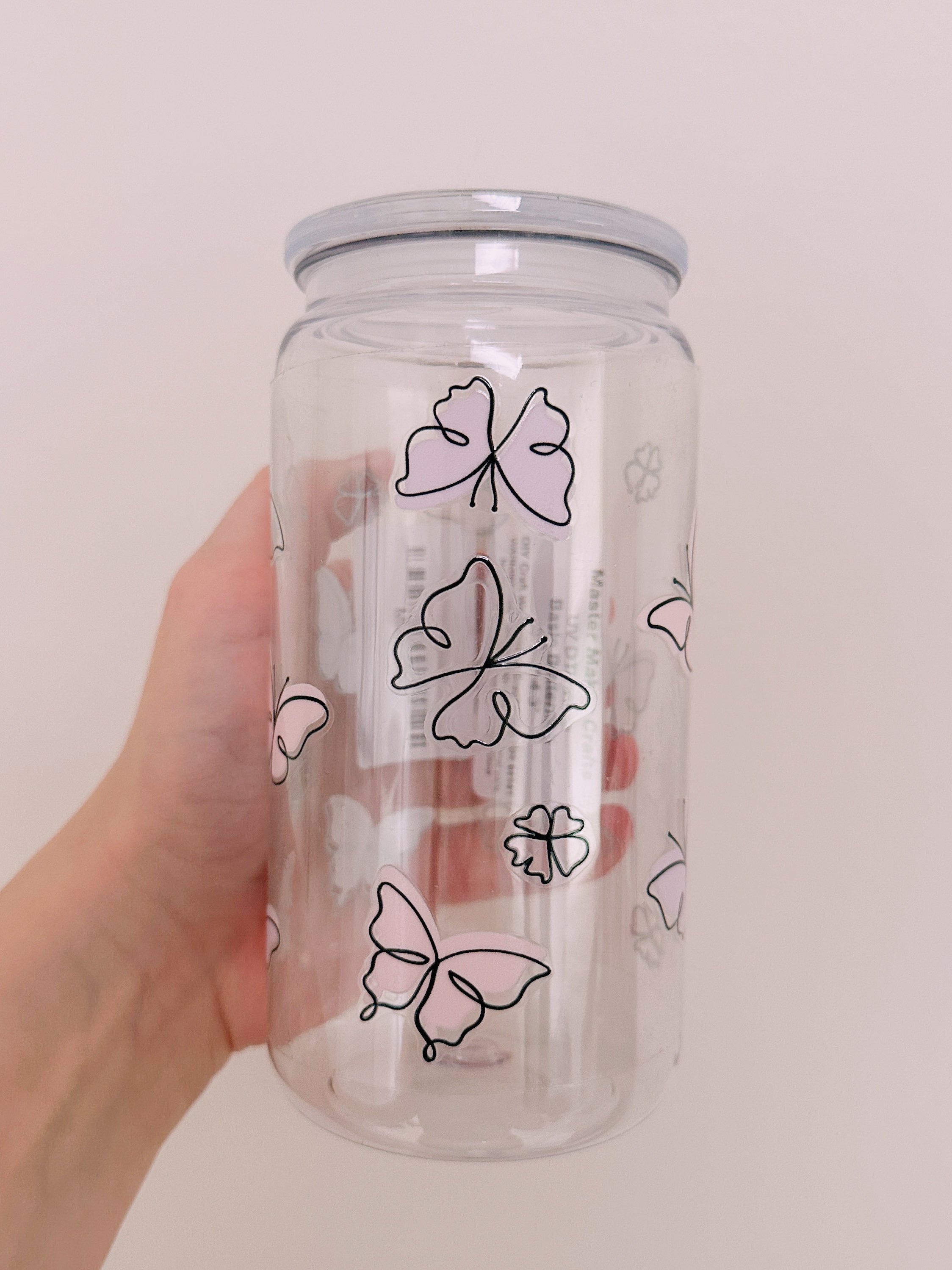 Pink and Purple Butterfly Wrap