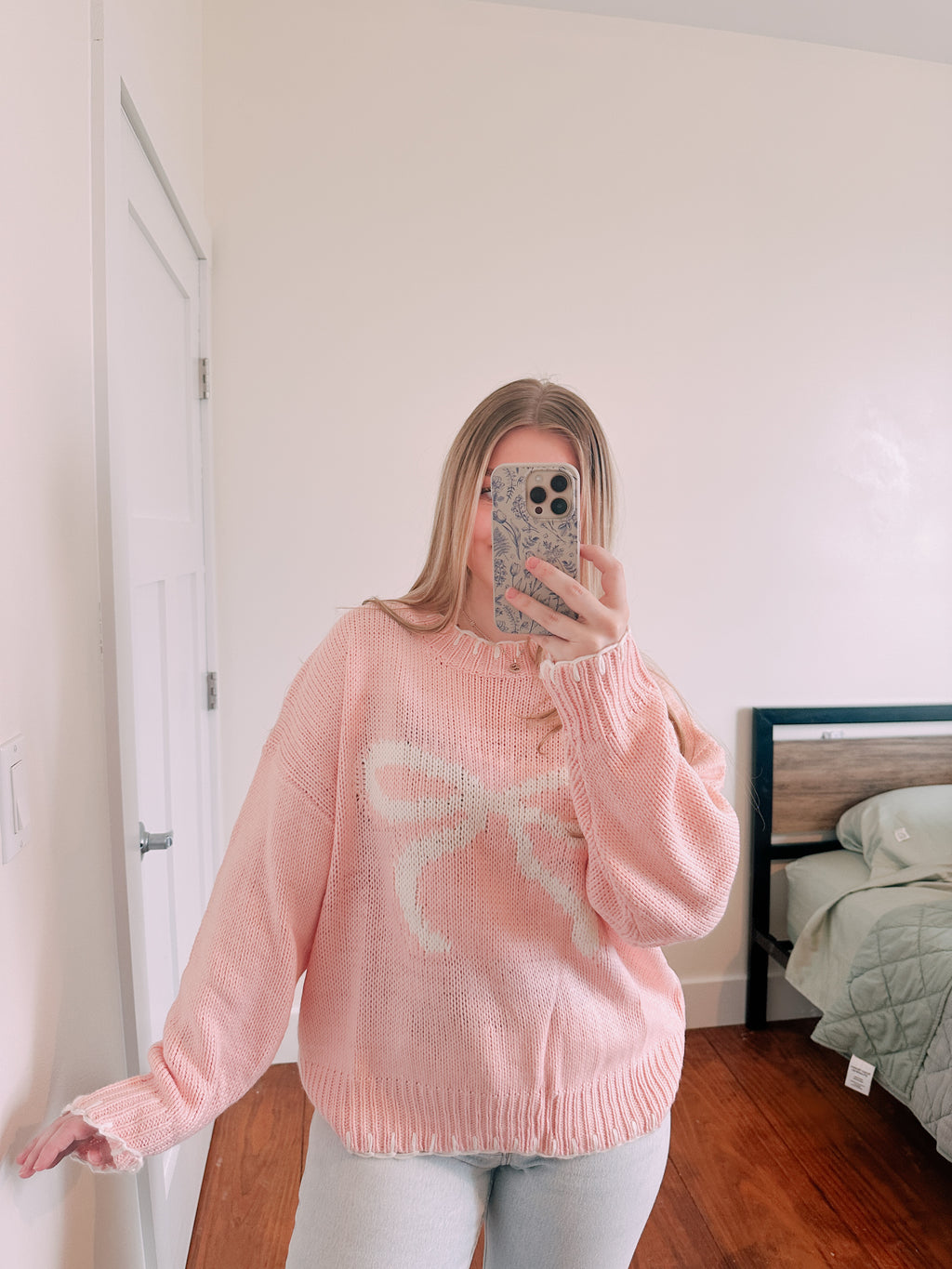 Eloise Bow Knit *1 LEFT*