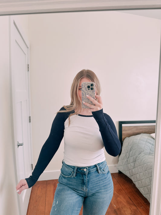 Ivy Navy Tee