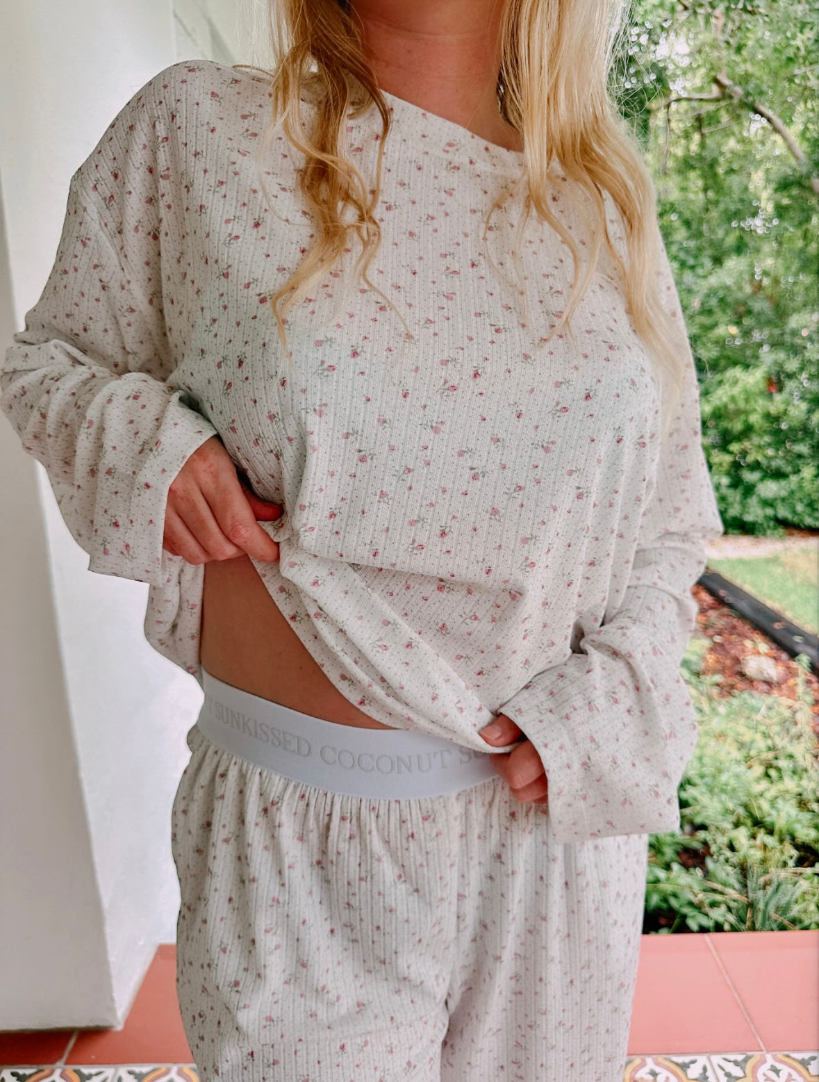 Soft Petal Lounge Top