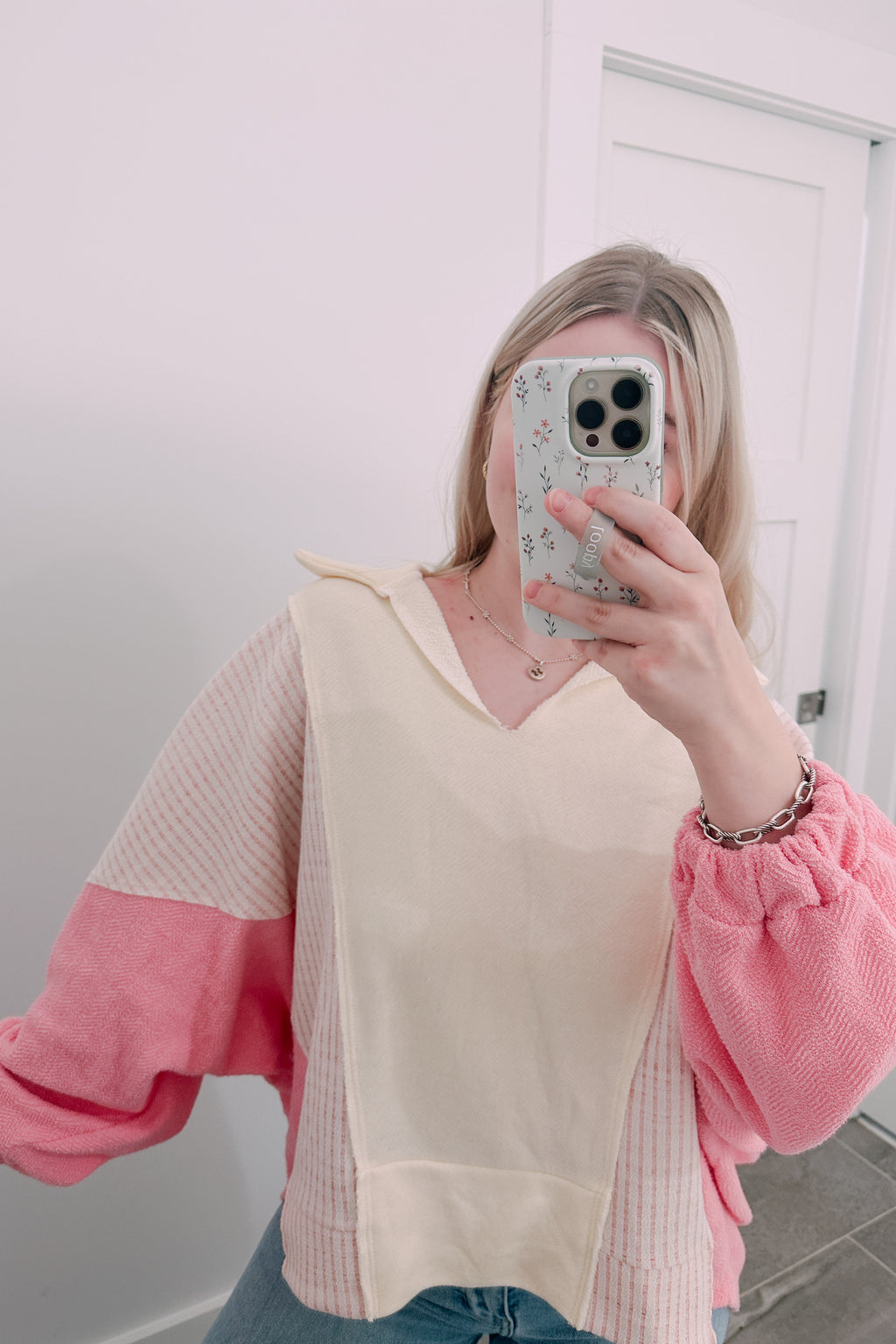 Cherry Blossom Pullover