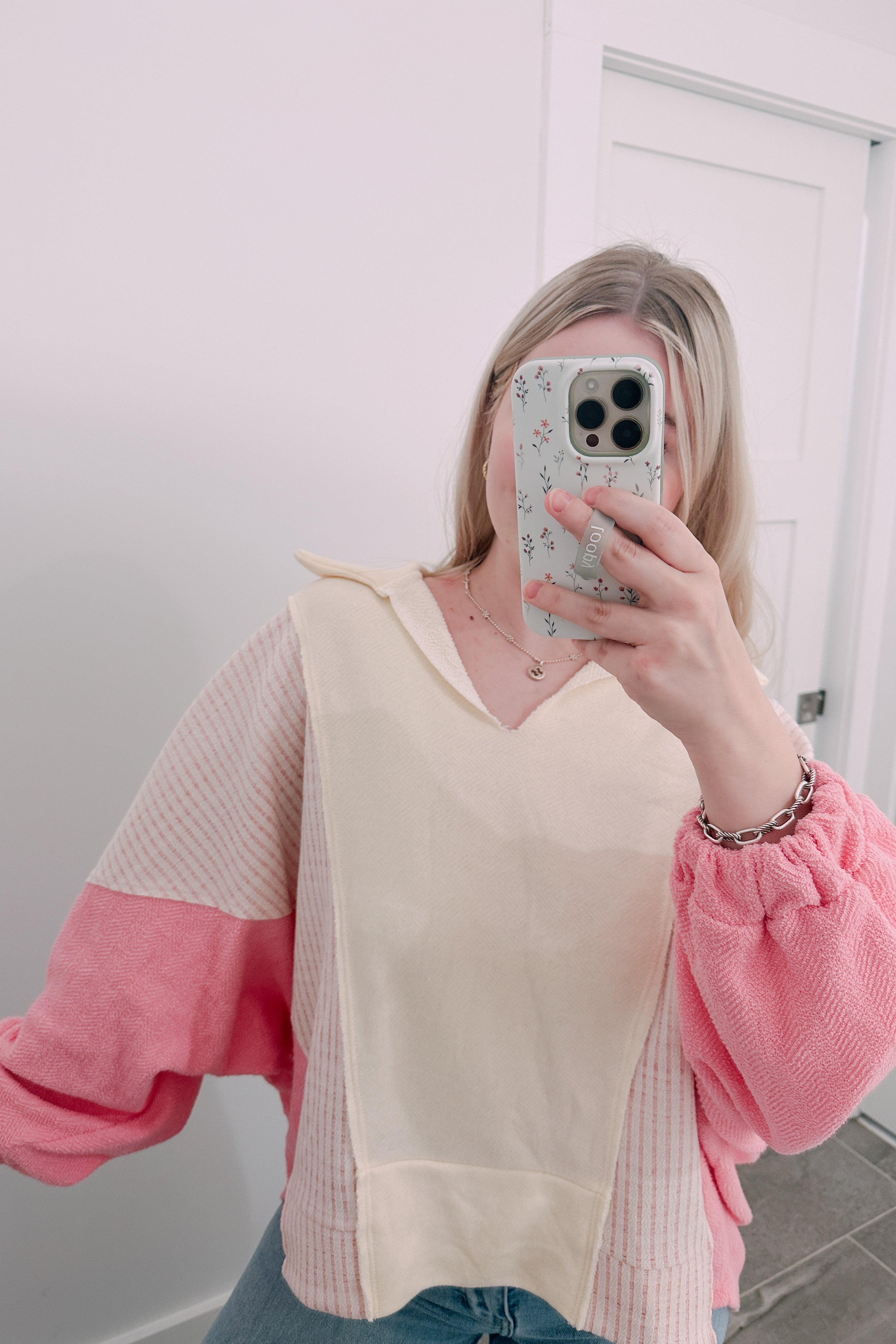 Cherry Blossom Pullover