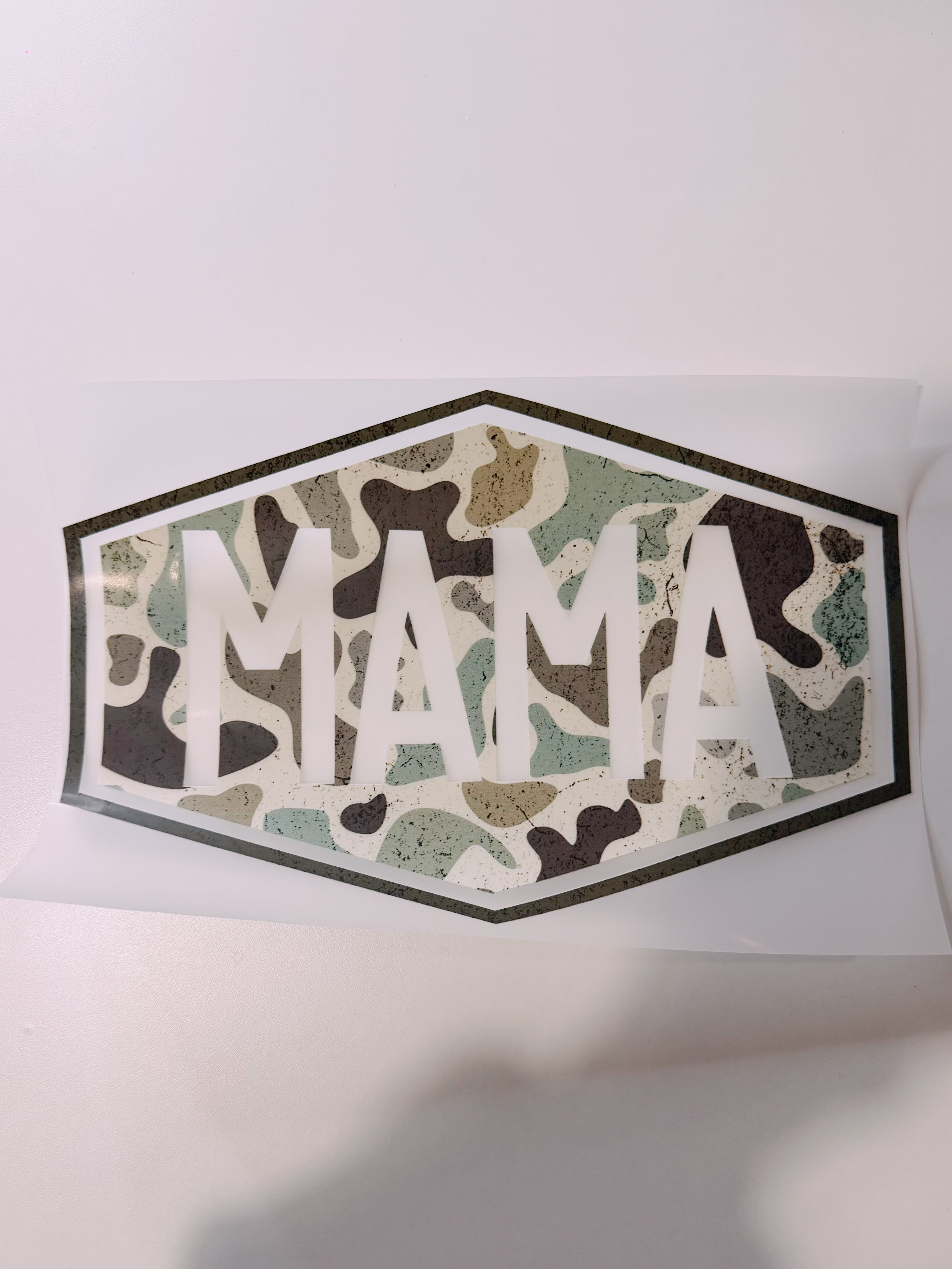 Camo Mama Transfer