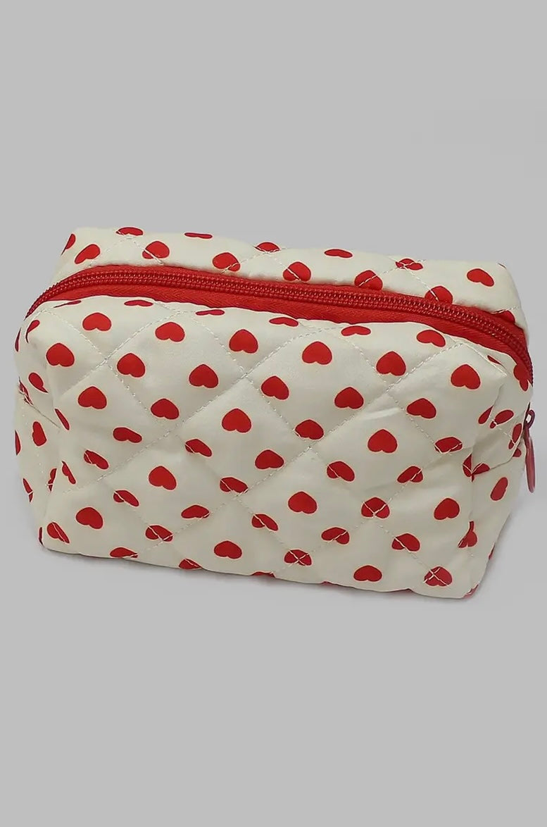 Heart Makeup Pouch