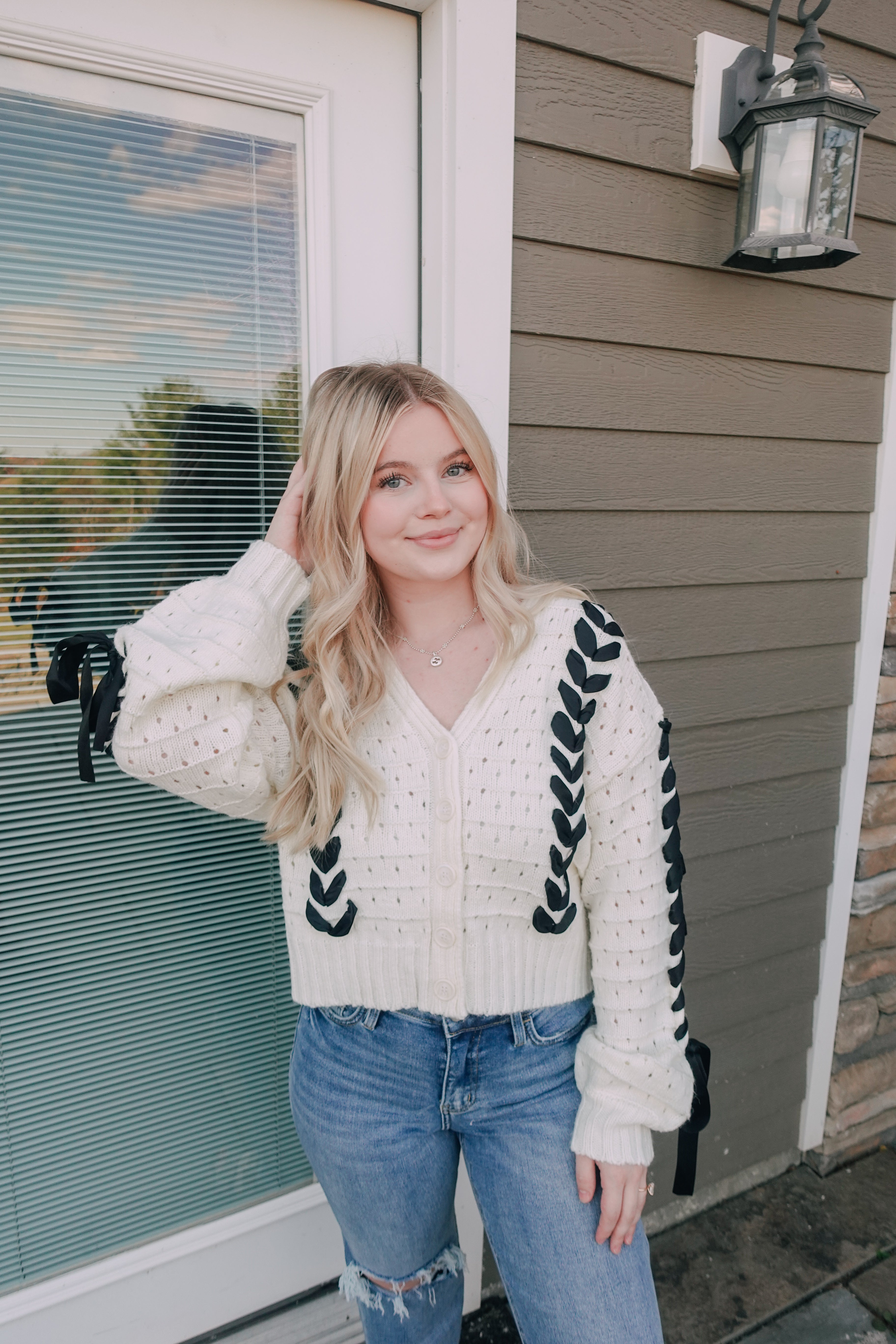 Dream Ribbon Knit Cardigan