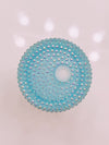 Blue Rhinestone Lid