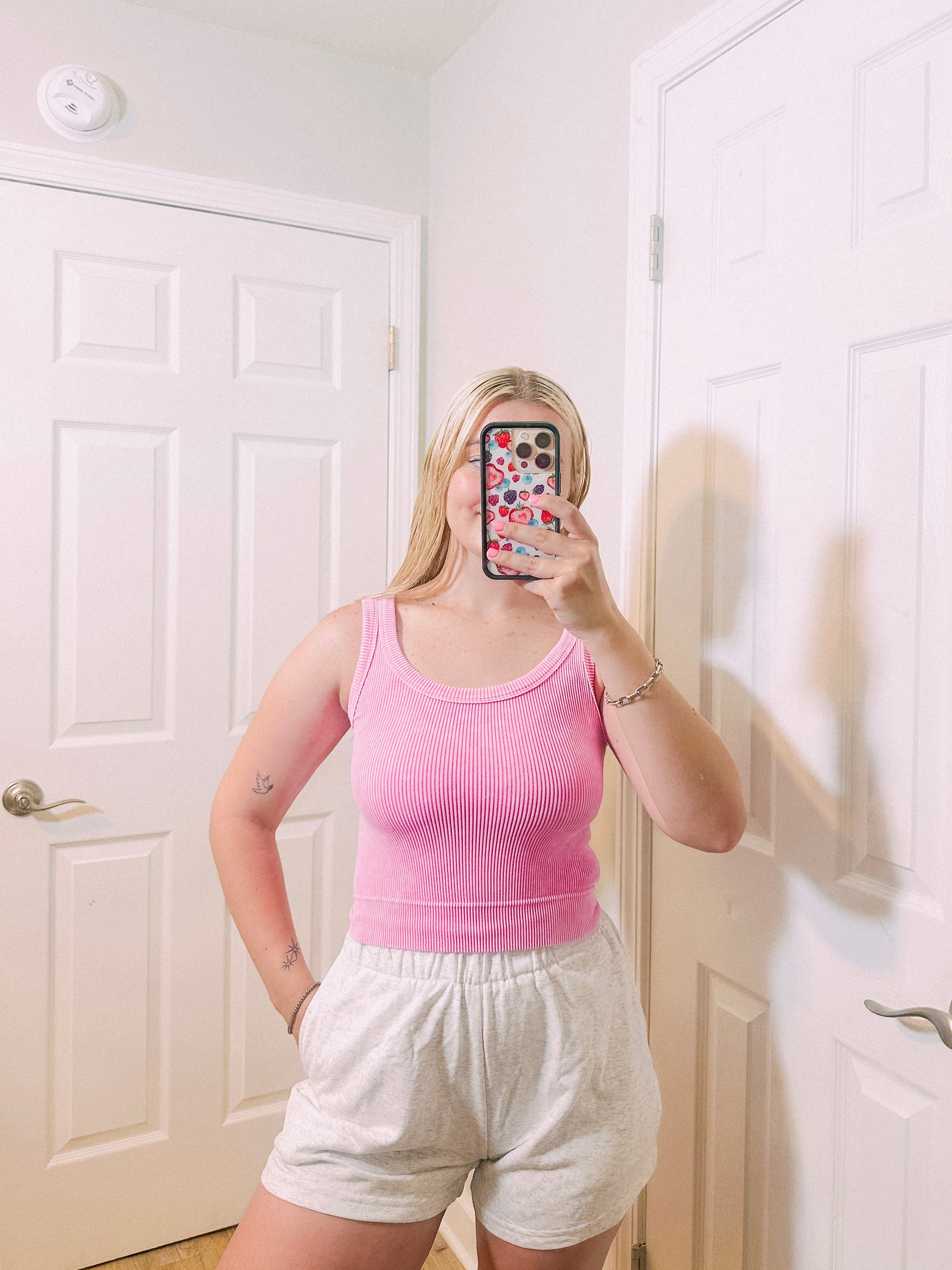 Ribbed Seamless Tank