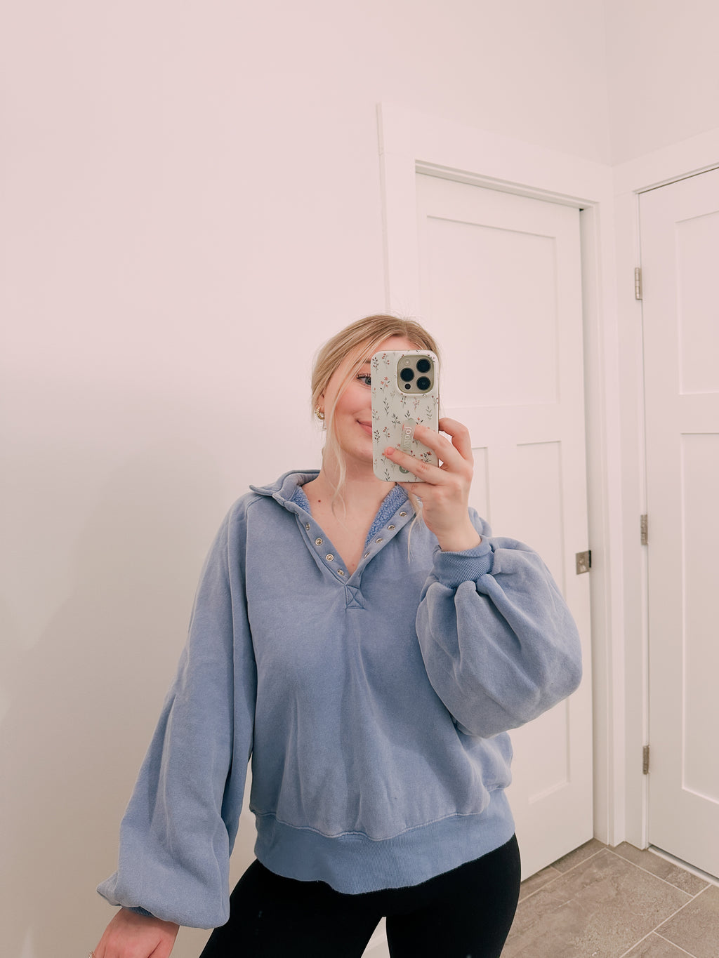 Piper Pullover Periwinkle