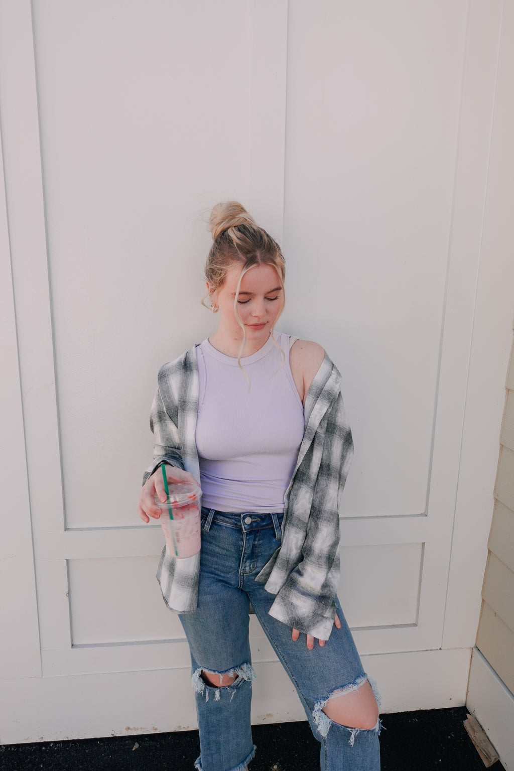 Laura Plaid Washed Flannel