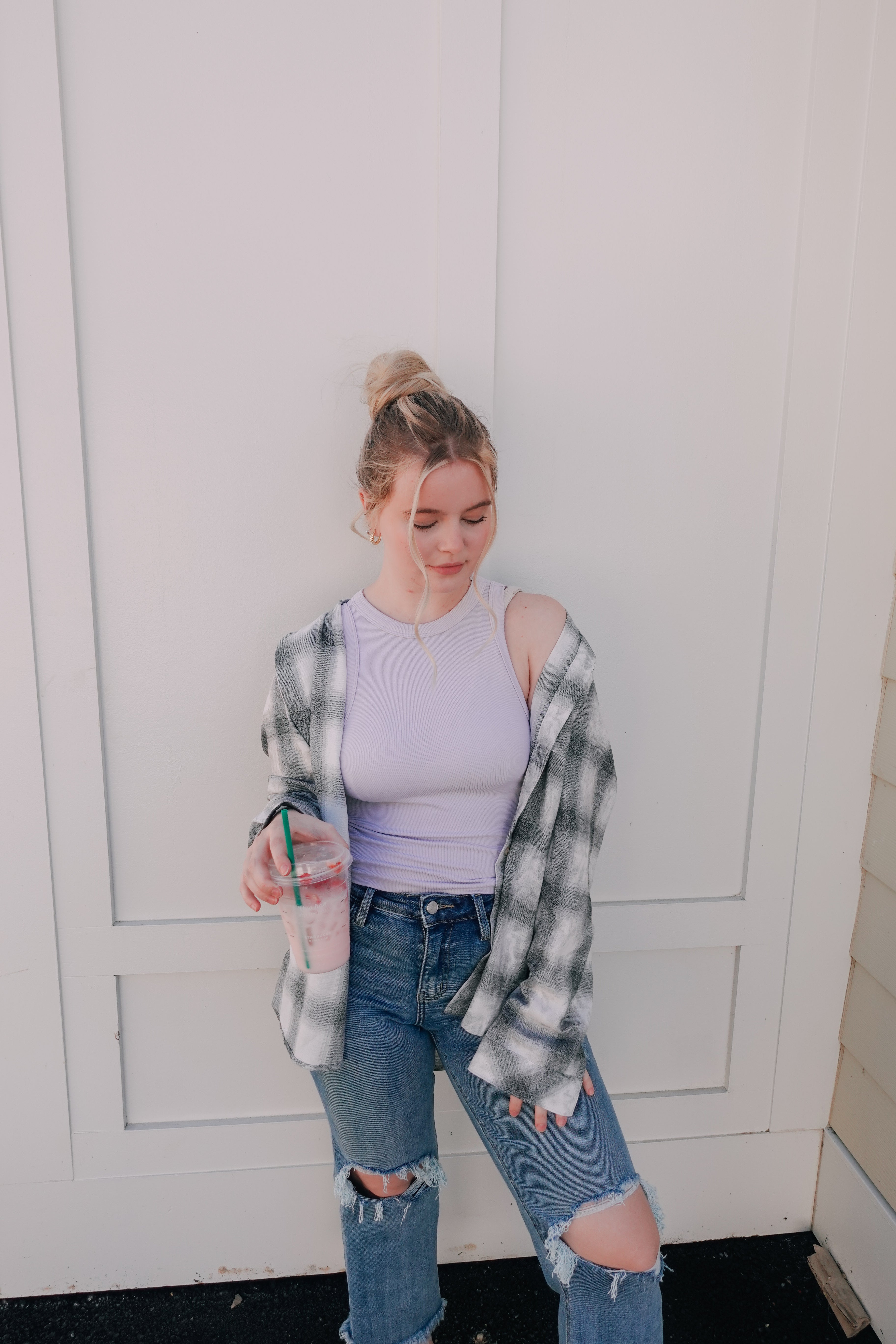 Laura Plaid Washed Flannel