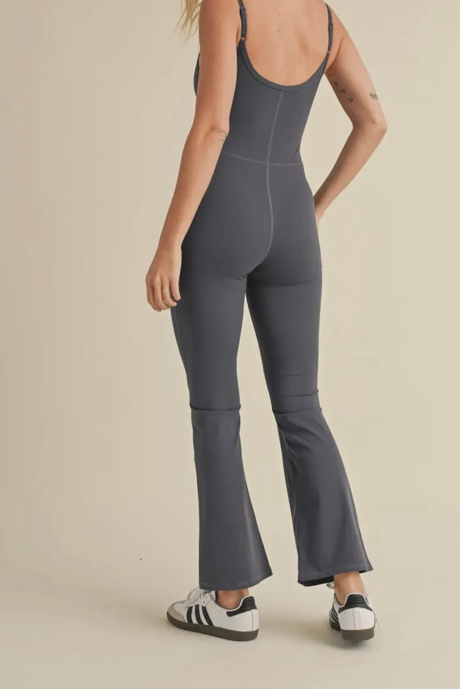 Essential Ash Flare Jumpsuit