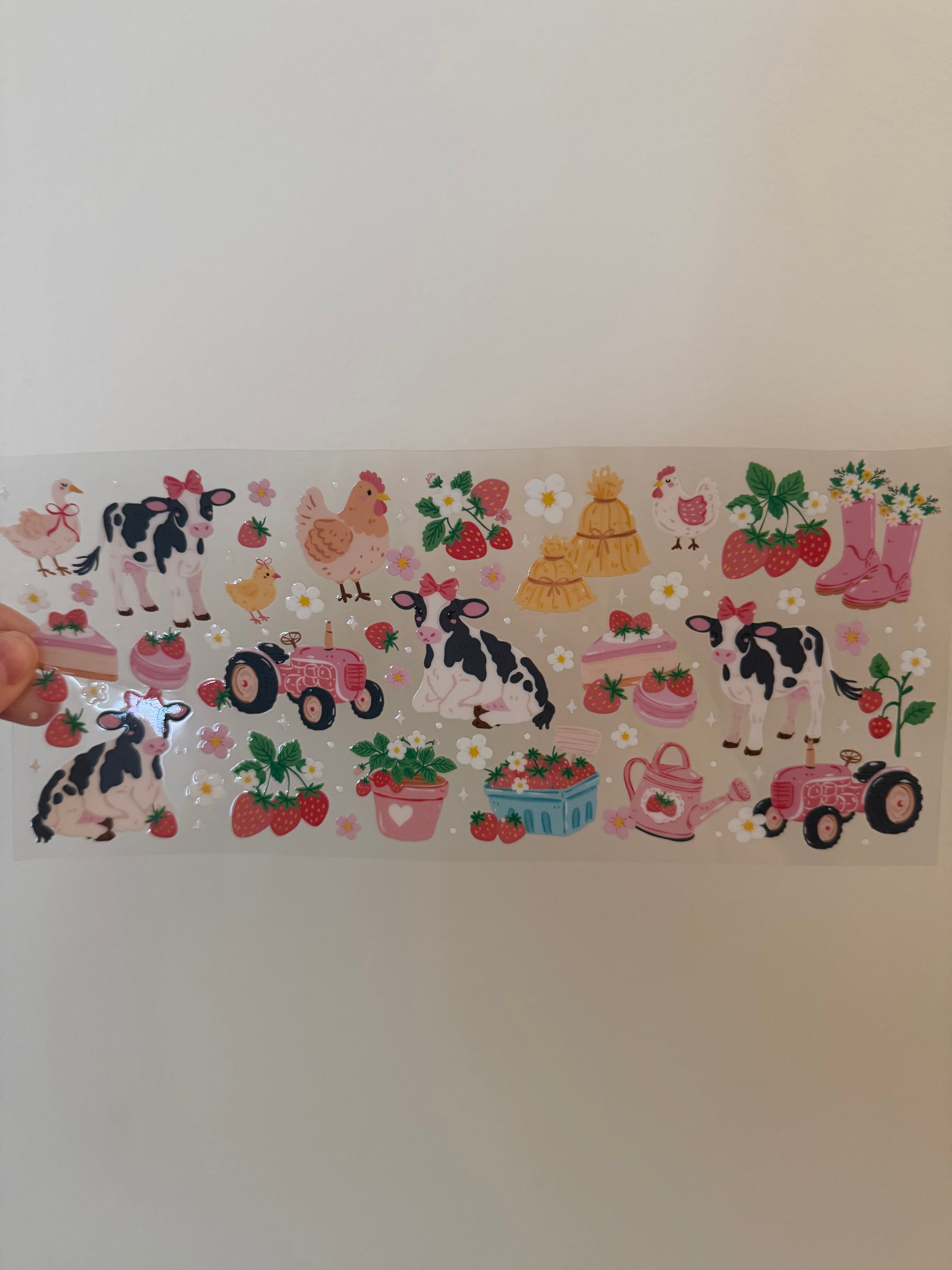 berries and cows