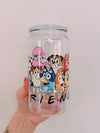 Bluey Friends Wrap