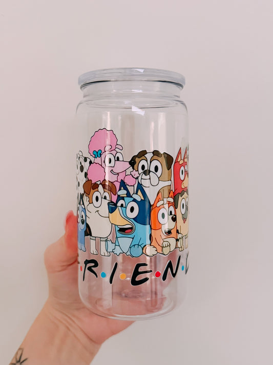 Bluey Friends Wrap