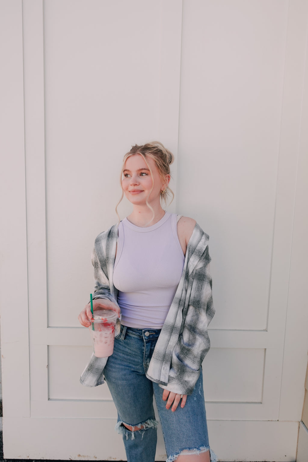 Laura Plaid Washed Flannel