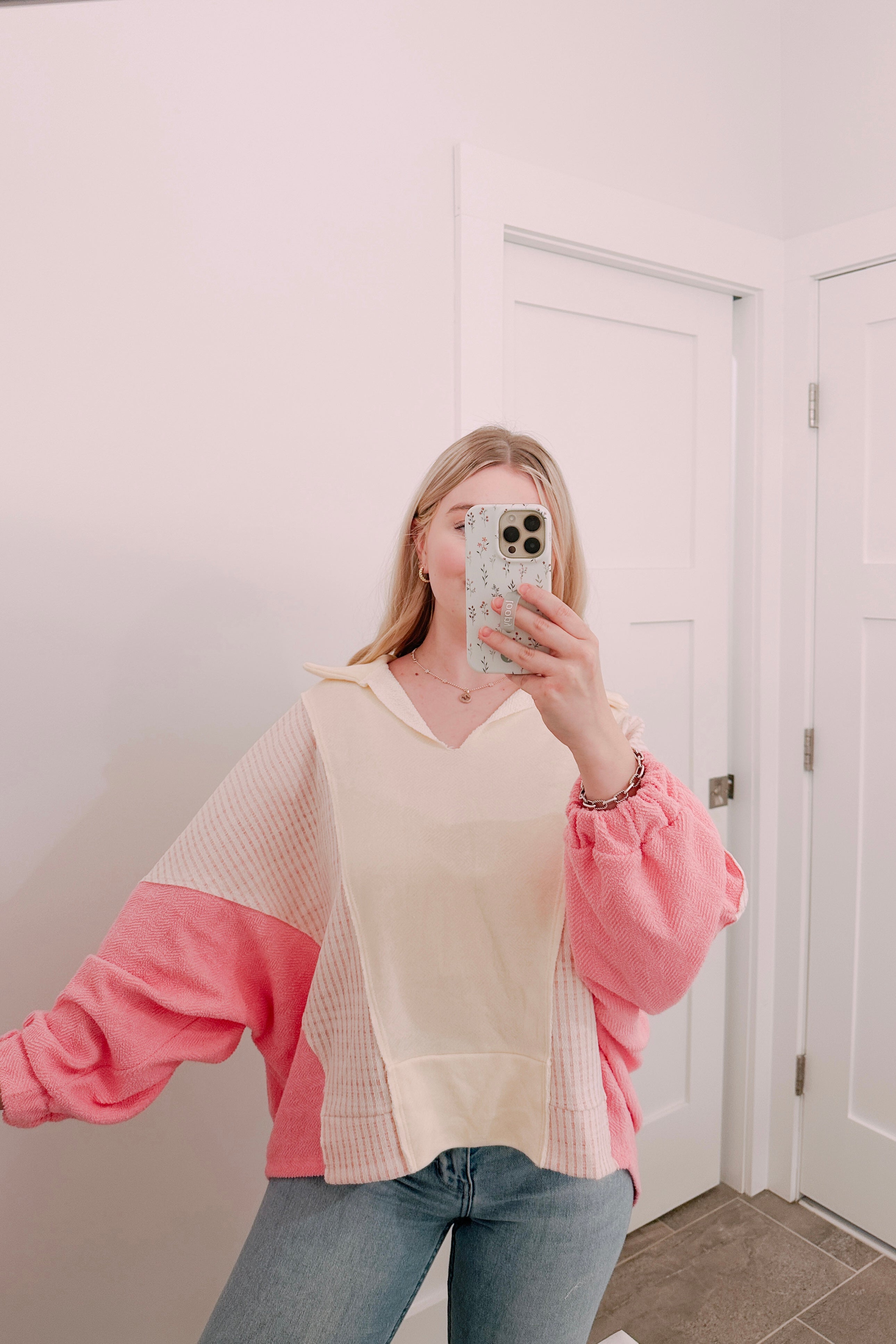 Cherry Blossom Pullover