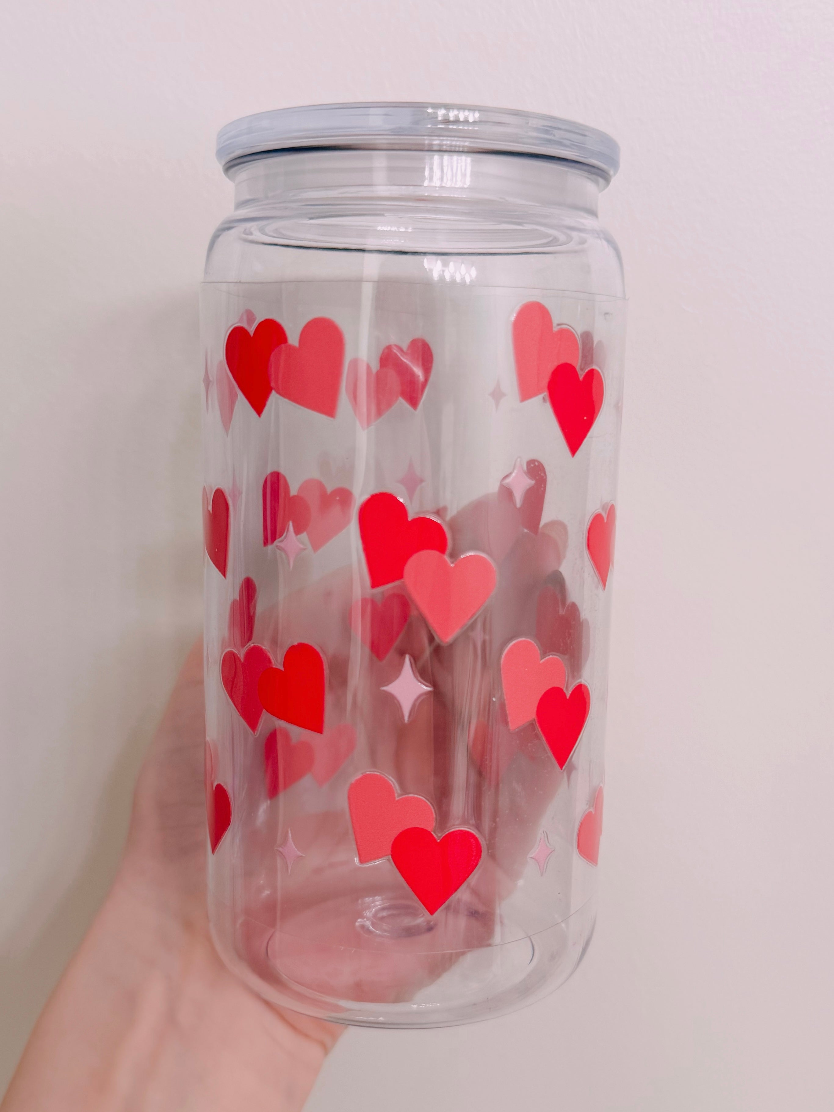 Sparkle hearts wrap