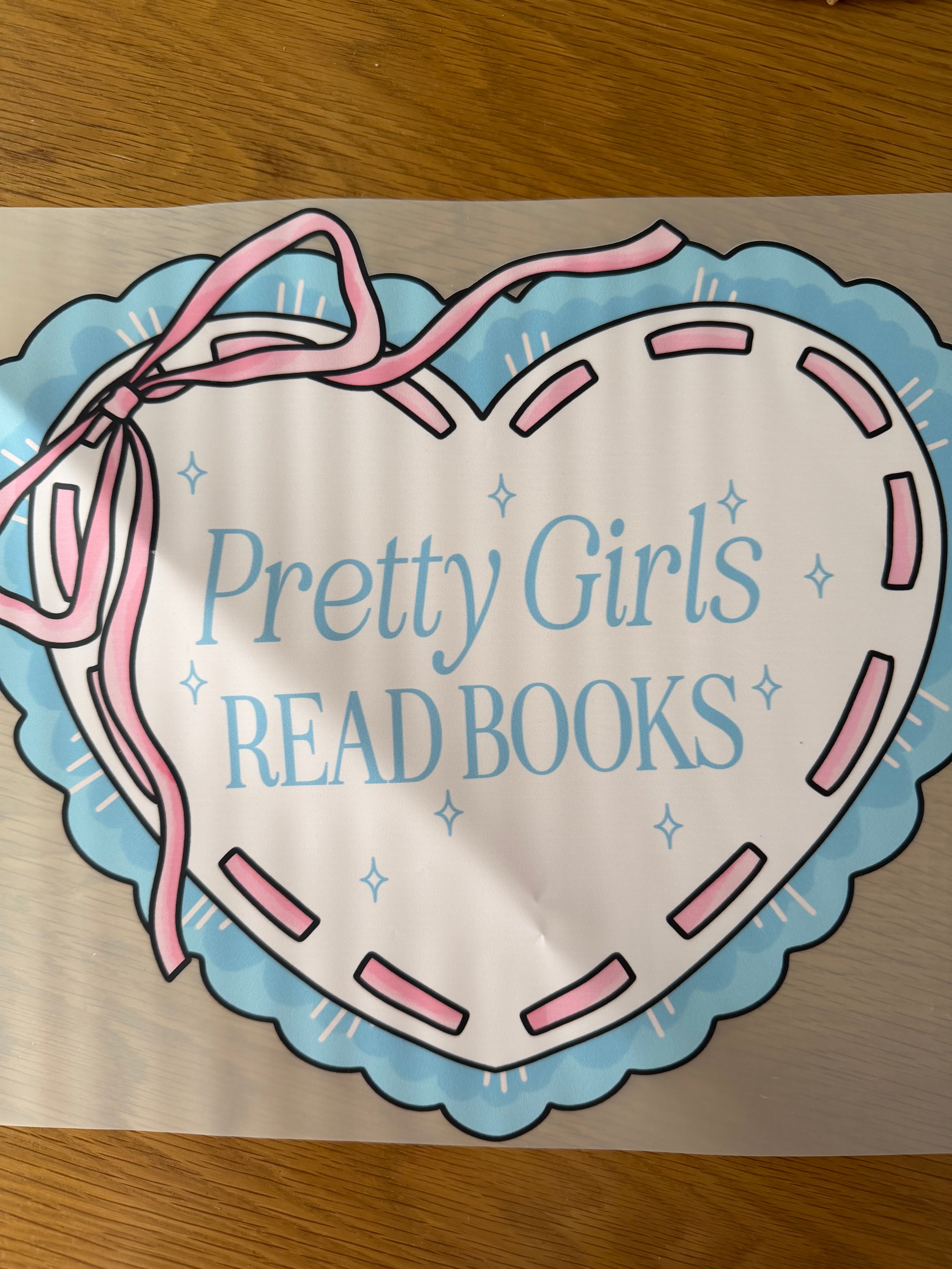 Pretty girls read books transfer