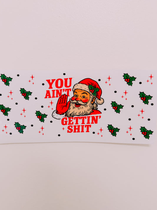 Santa secrets Wrap