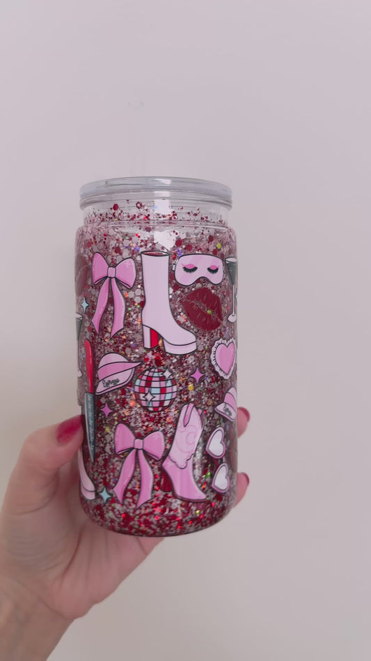 Short and Sweet 16oz Snow Globe - READY TO SHIP